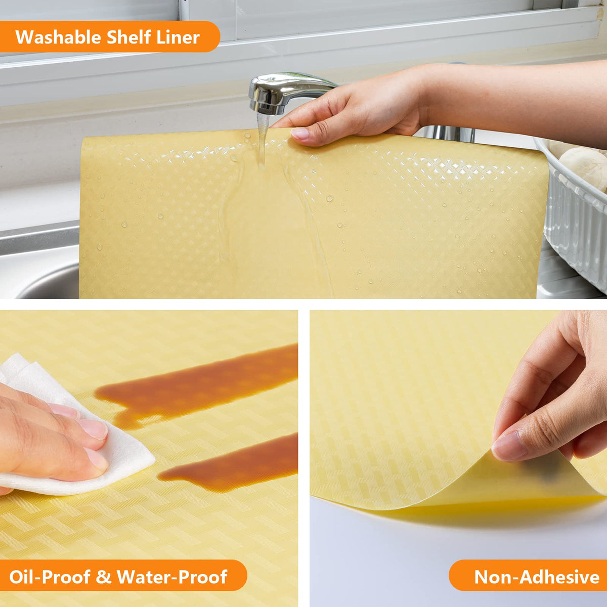 Shelf Liner for Kitchen Cabinets