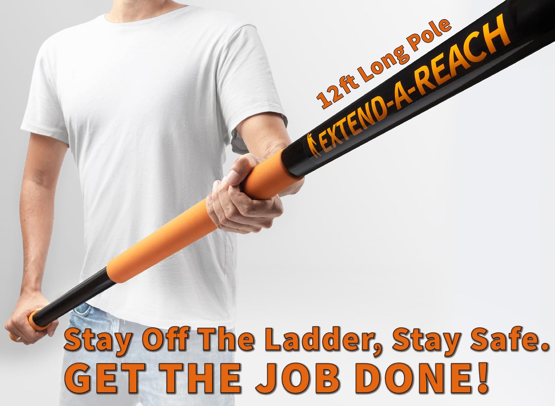 20 Foot High Ceiling Duster Kit and Scrub Brush with 4