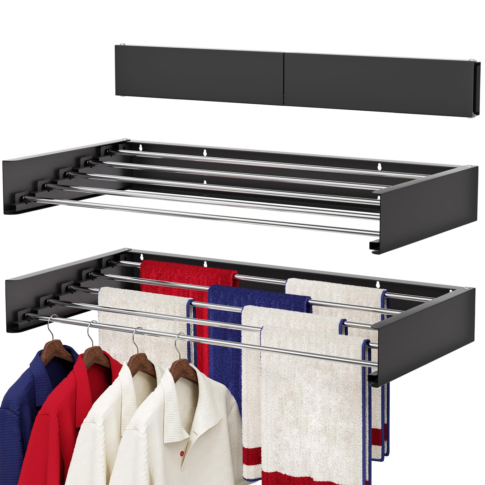 Wall Mounted Drying Rack 31.5"
