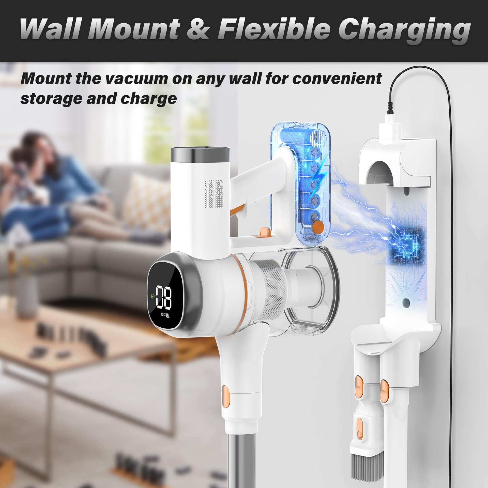 V500 Cordless Vacuum Cleaner for Home