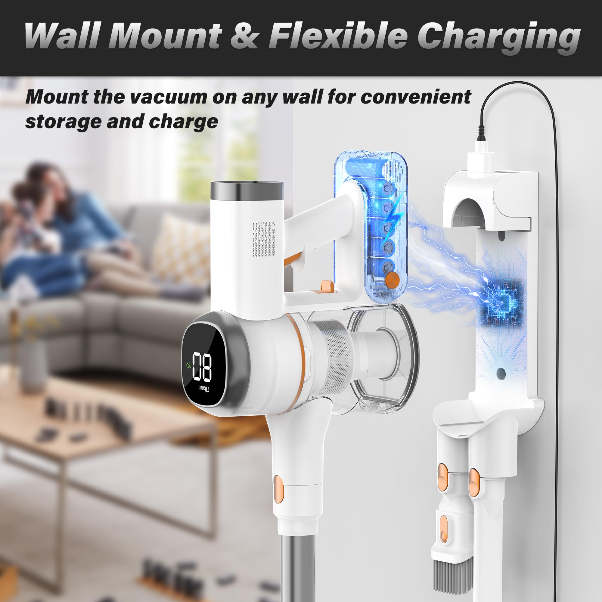 V500 Cordless Vacuum Cleaner for Home