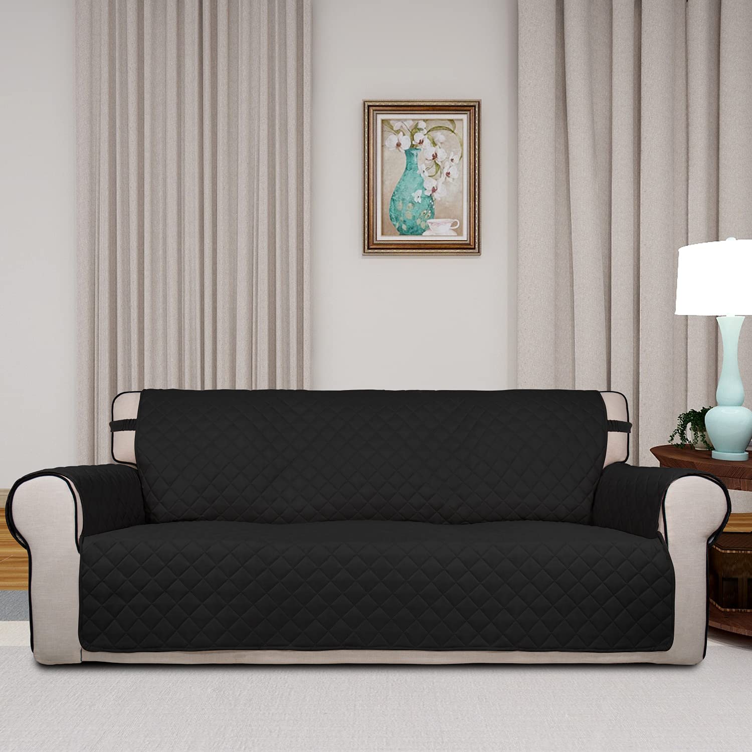 Reversible Quilted Sofa Cover Dog Couch Covers for Sofa