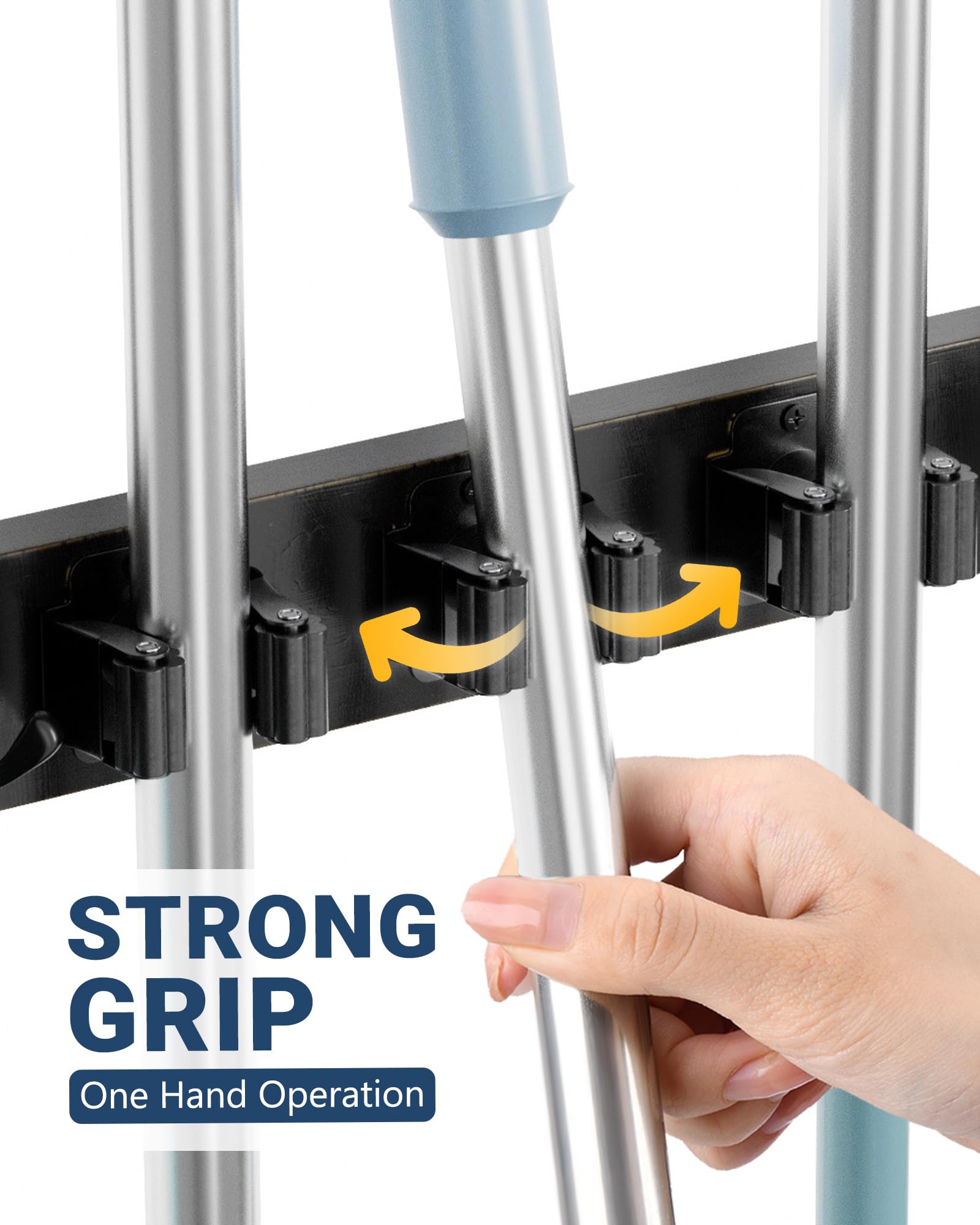 Broom Holder Door Mount