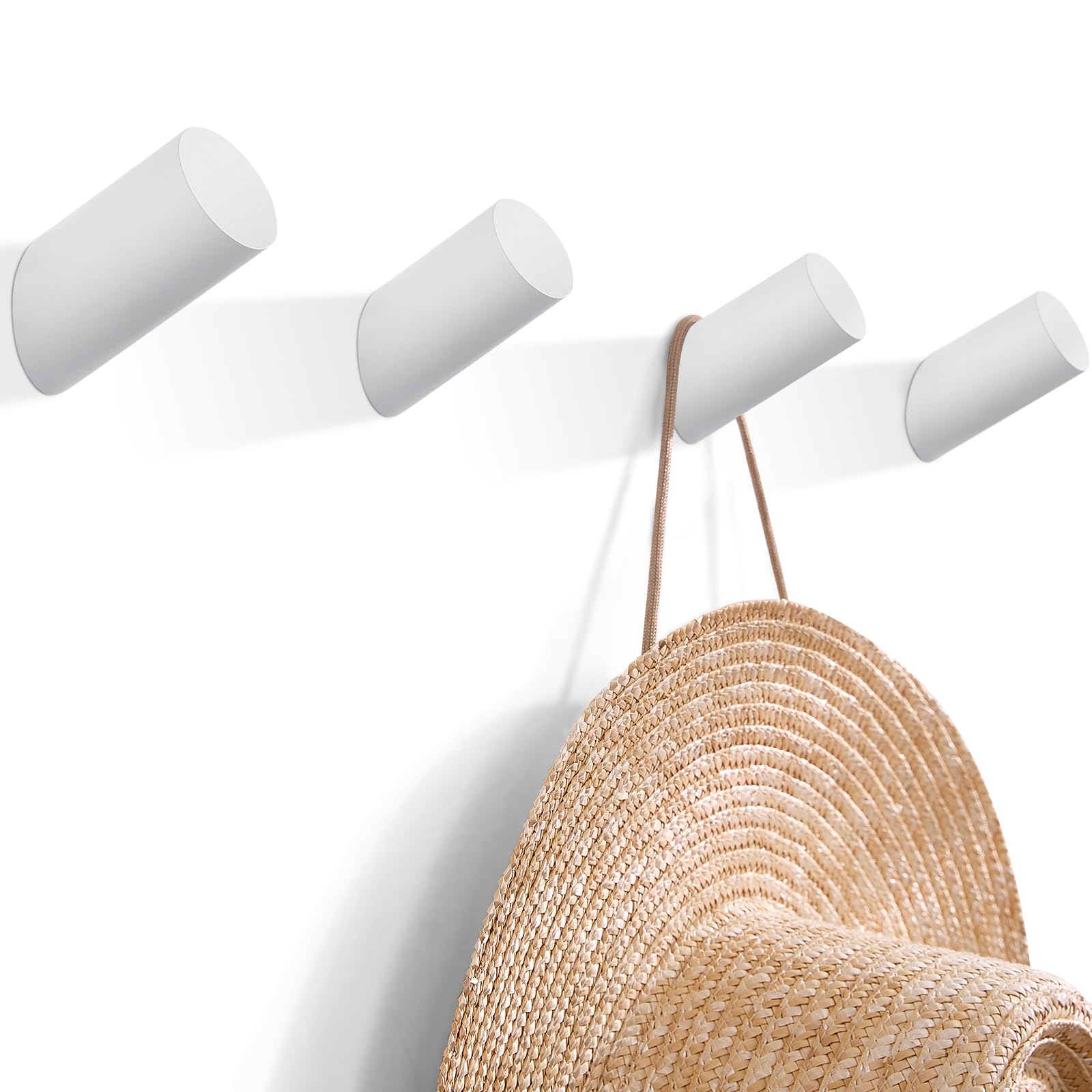 Wood Wall Hooks (4 Count)