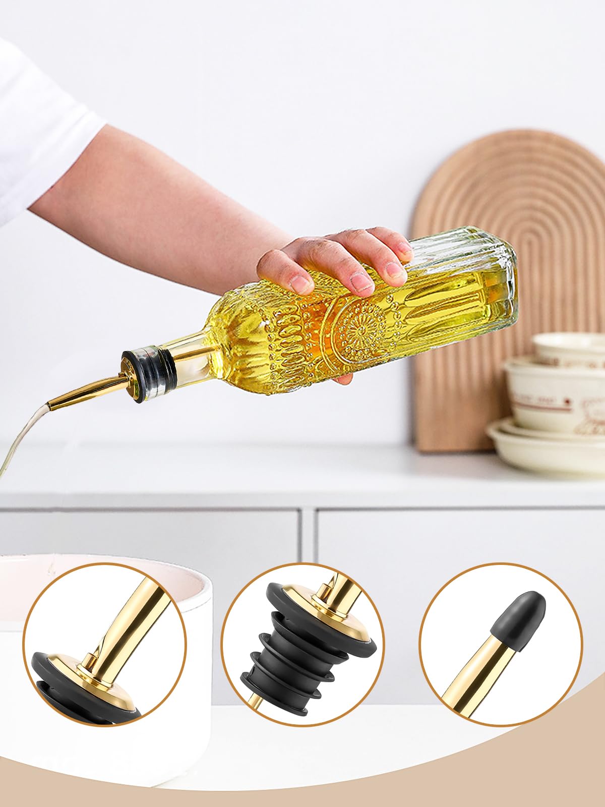 1 Pcs Olive Oil Dispenser Bottle for Kitchen