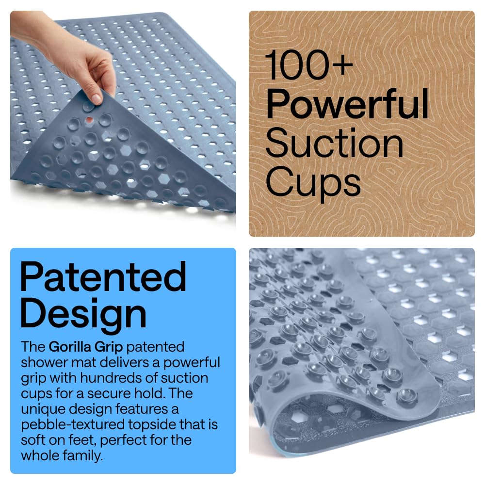 Patented Square Shower Stall Mat