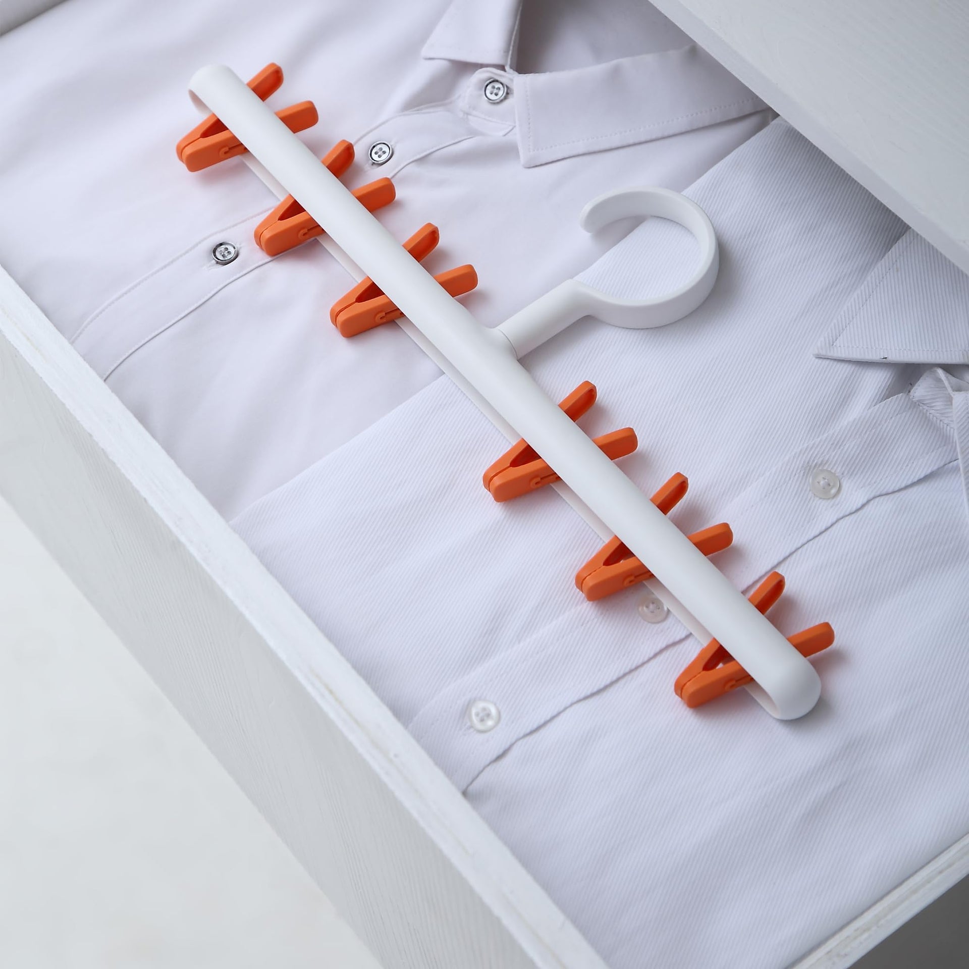 Clothes Hanger 2 Pack Clothes Drying Racks Windproof for Drying (2 Count)