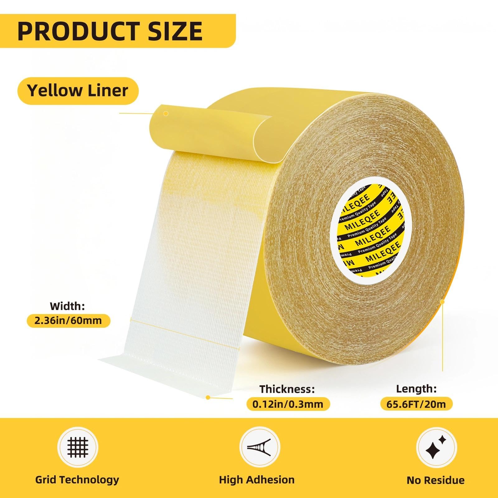 High Adhesive Double Sided Tape Heavy Duty