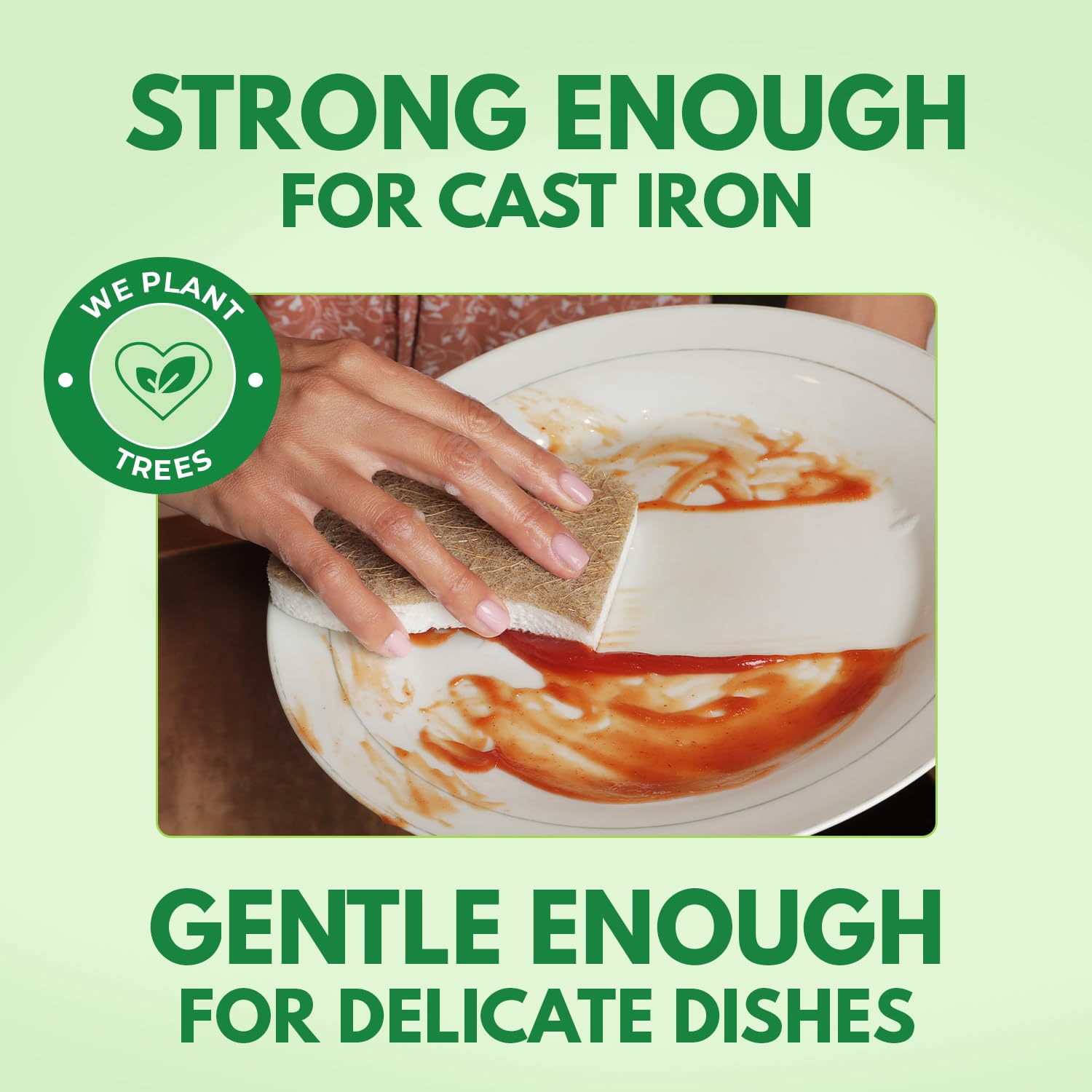 Natural Kitchen Sponges