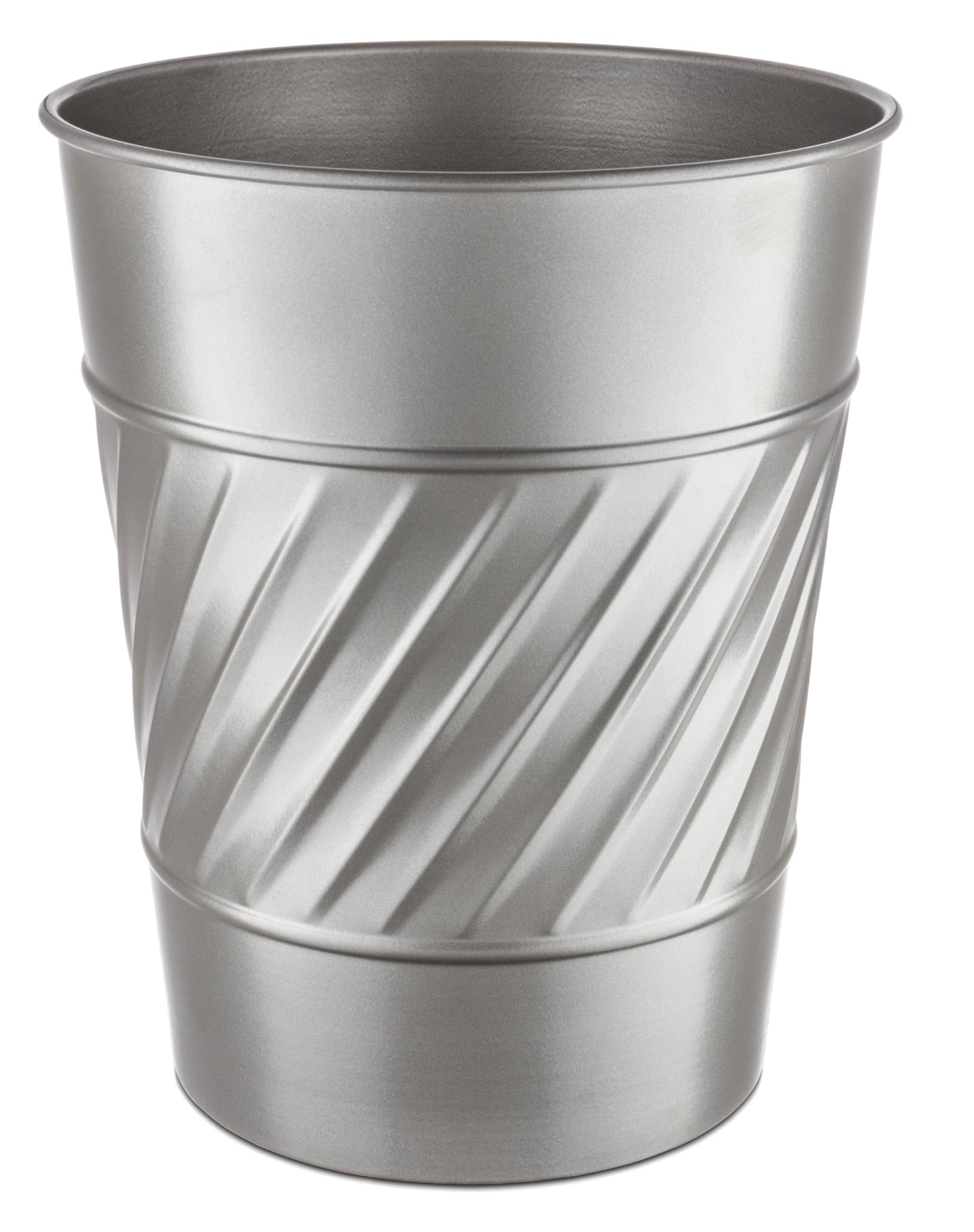 Metal Bathroom Trash Can