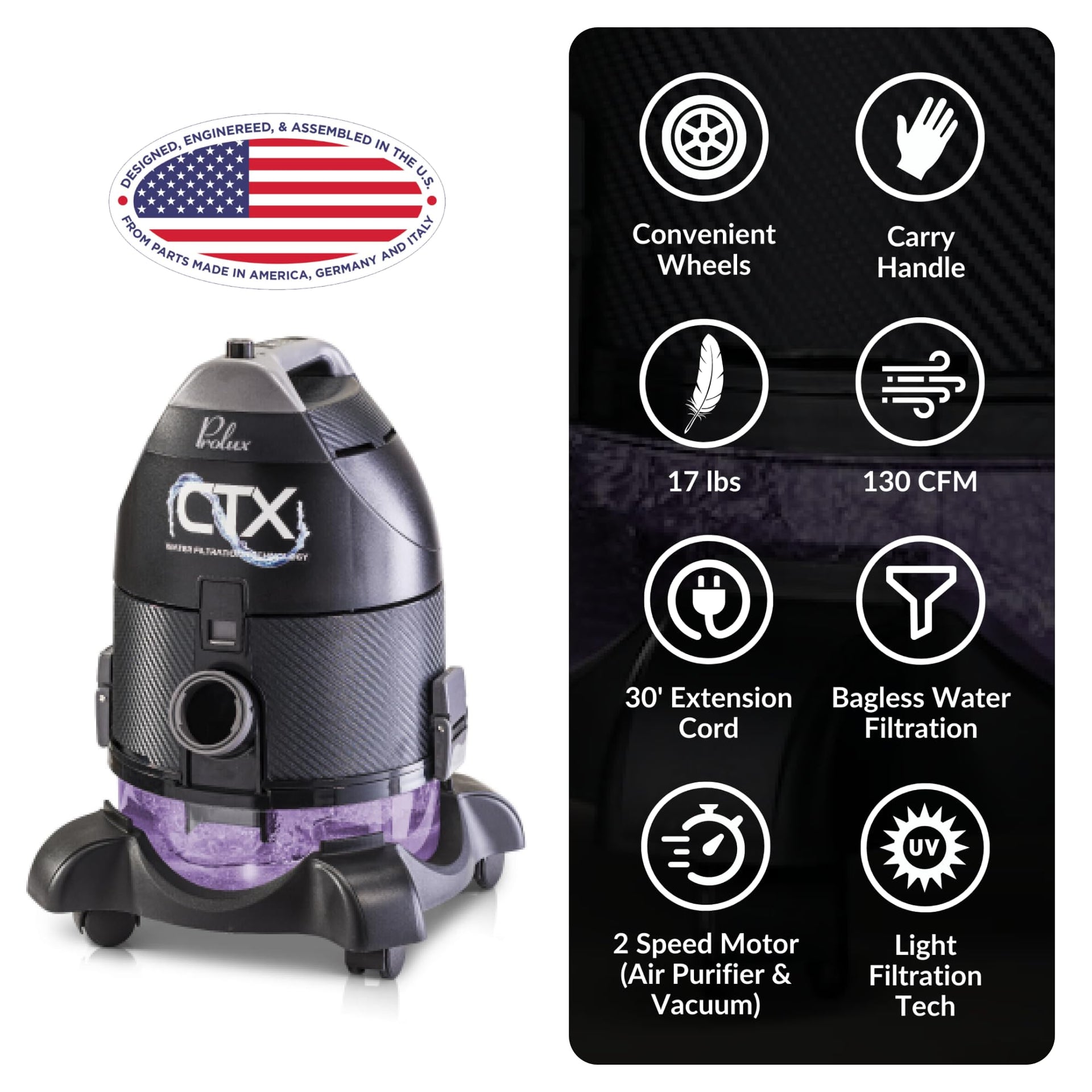 CTX Water Filtration Vacuum
