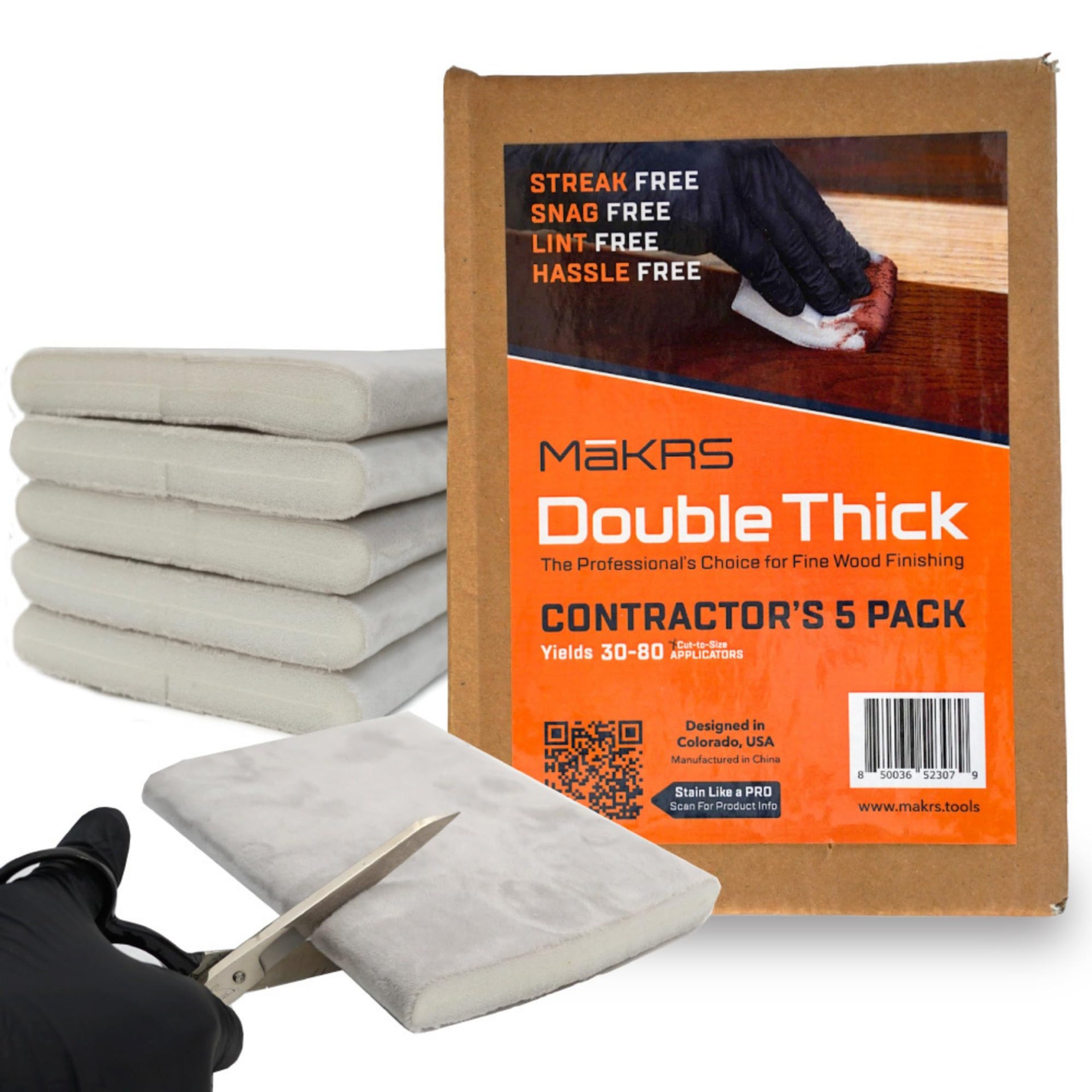 MāKRS Stain Pads Double Thick (30 Count)
