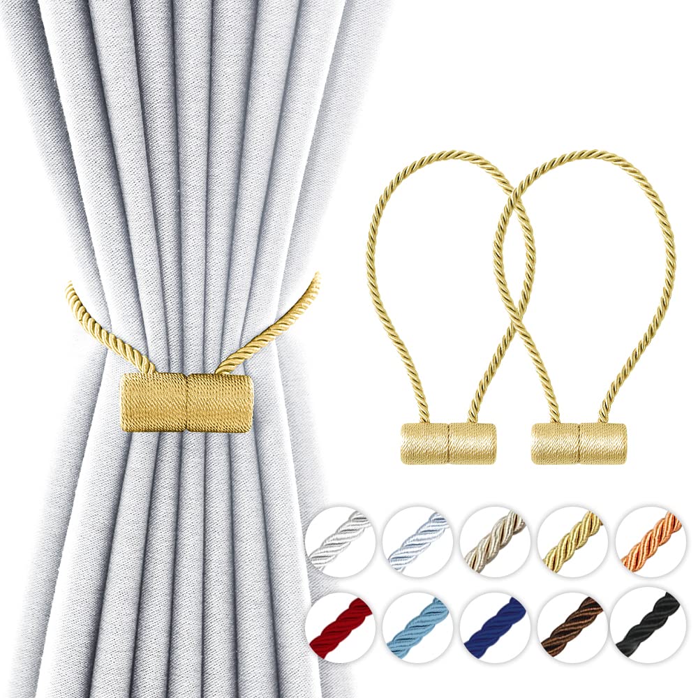 YUNGOO 18 Inch Strong Magnetic Curtain Tiebacks