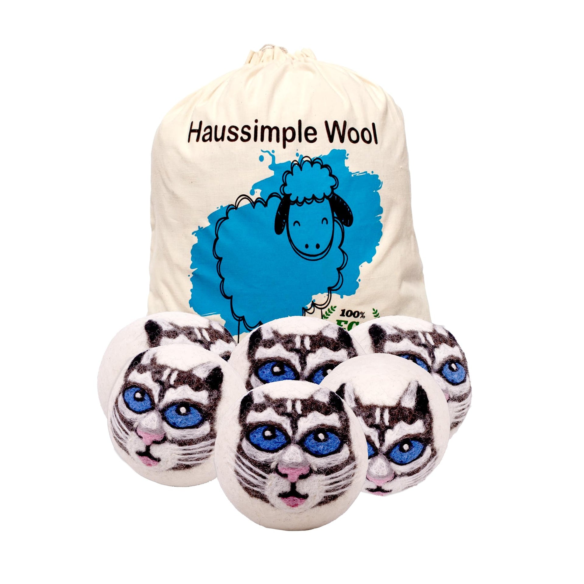Wool Dryer Balls 6 (6 Count)