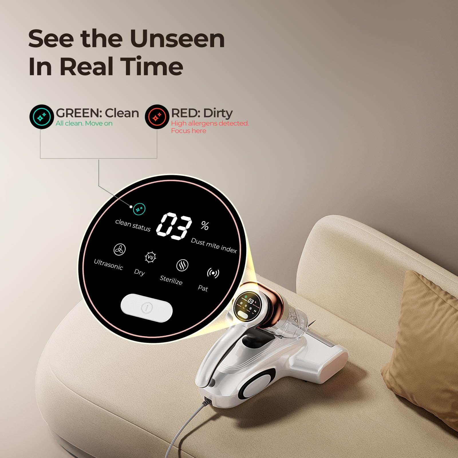 J300 Bed Vacuum Cleaner