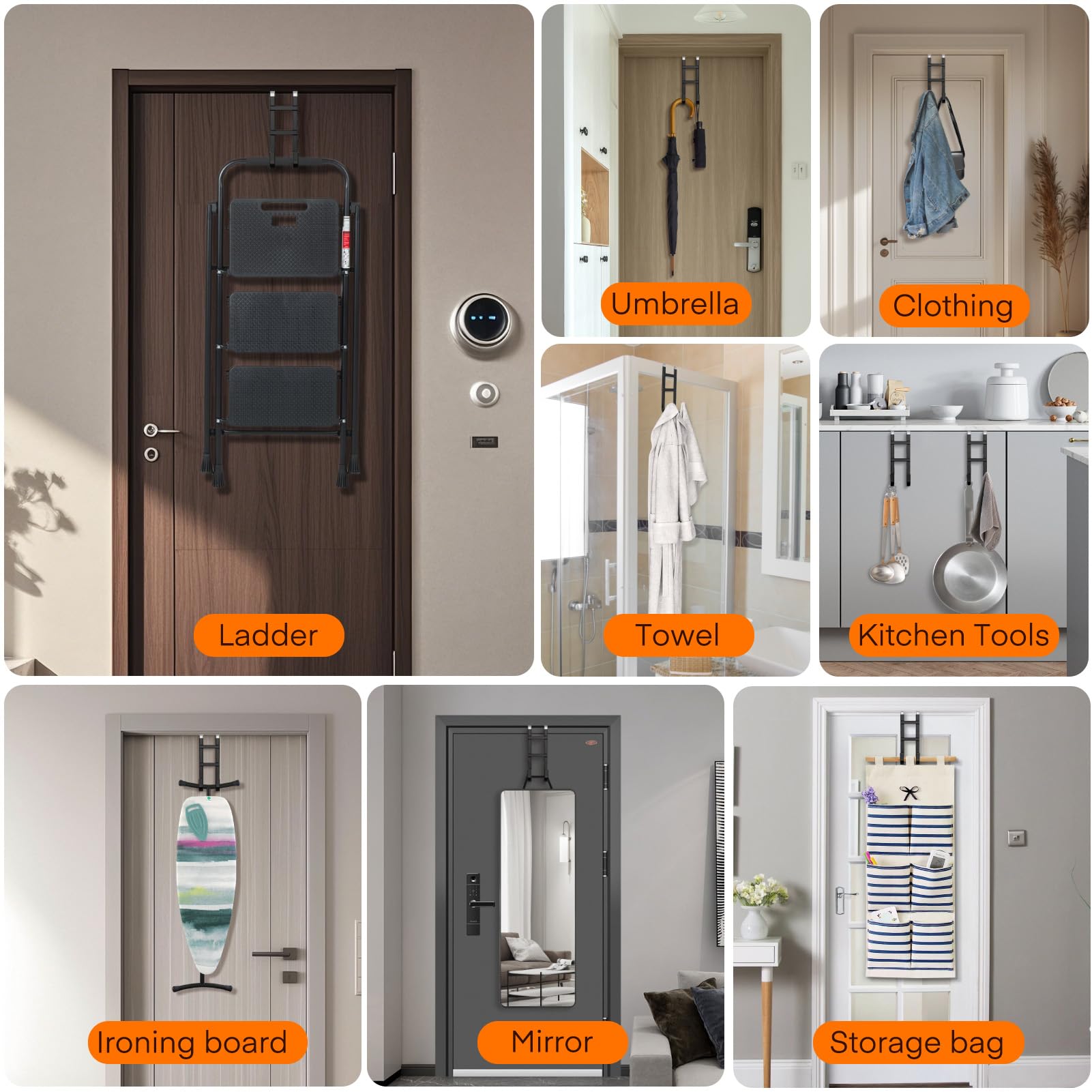 Over the Door Hooks (2 Count)