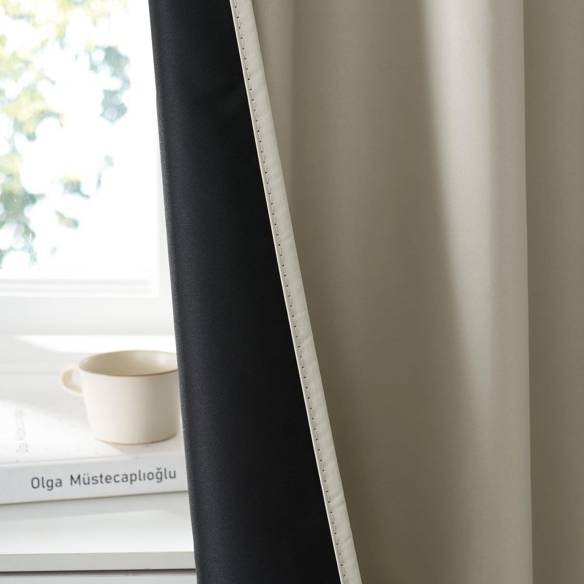 100% Blackout Basement Curtains 30 inches Long (2 Count)