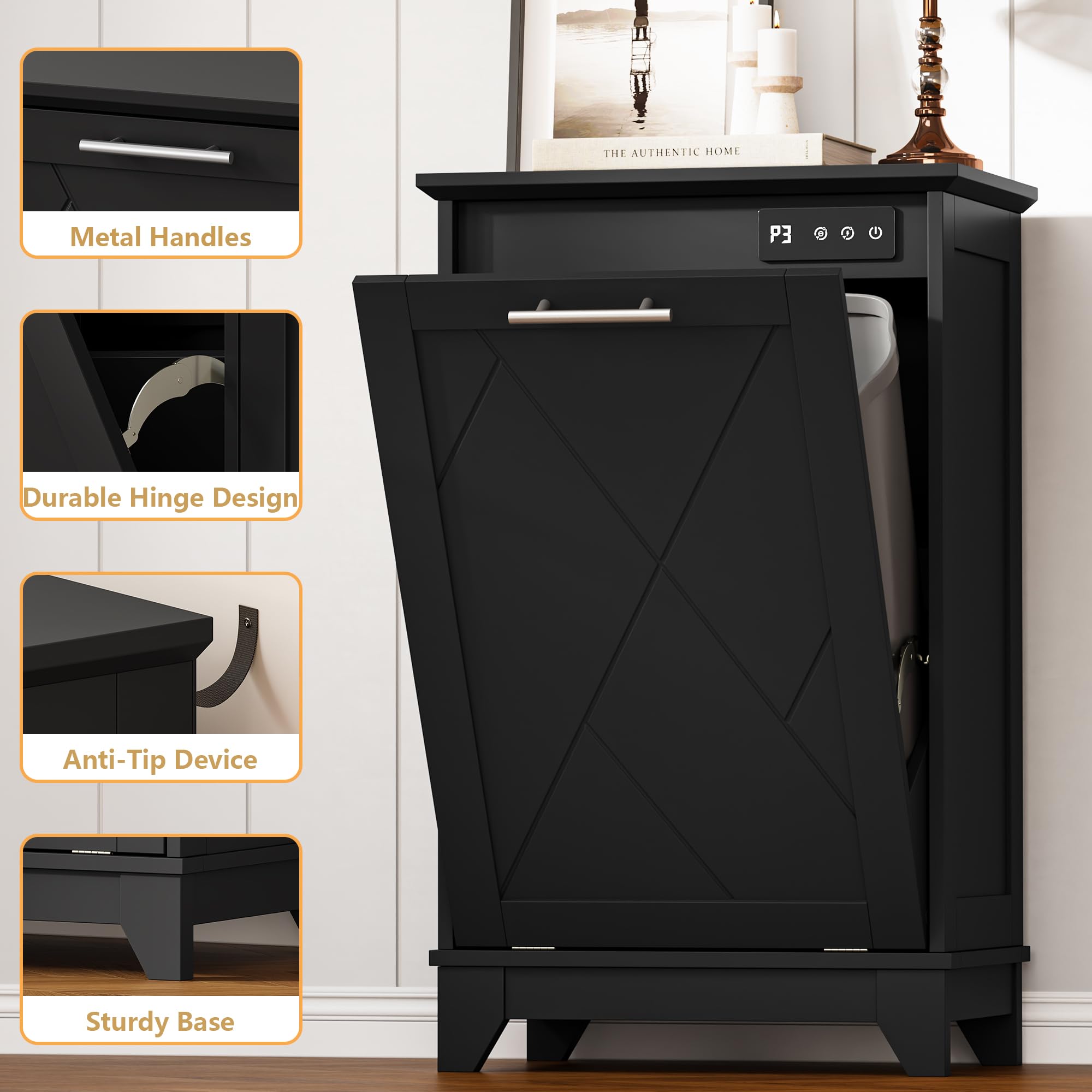 Tilt Out Trash Can Cabinet