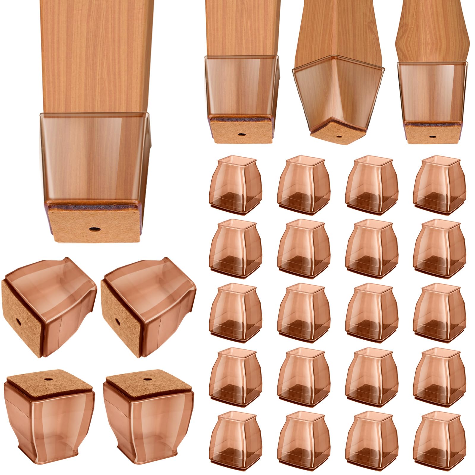 Silicone Chair Leg Floor Protectors