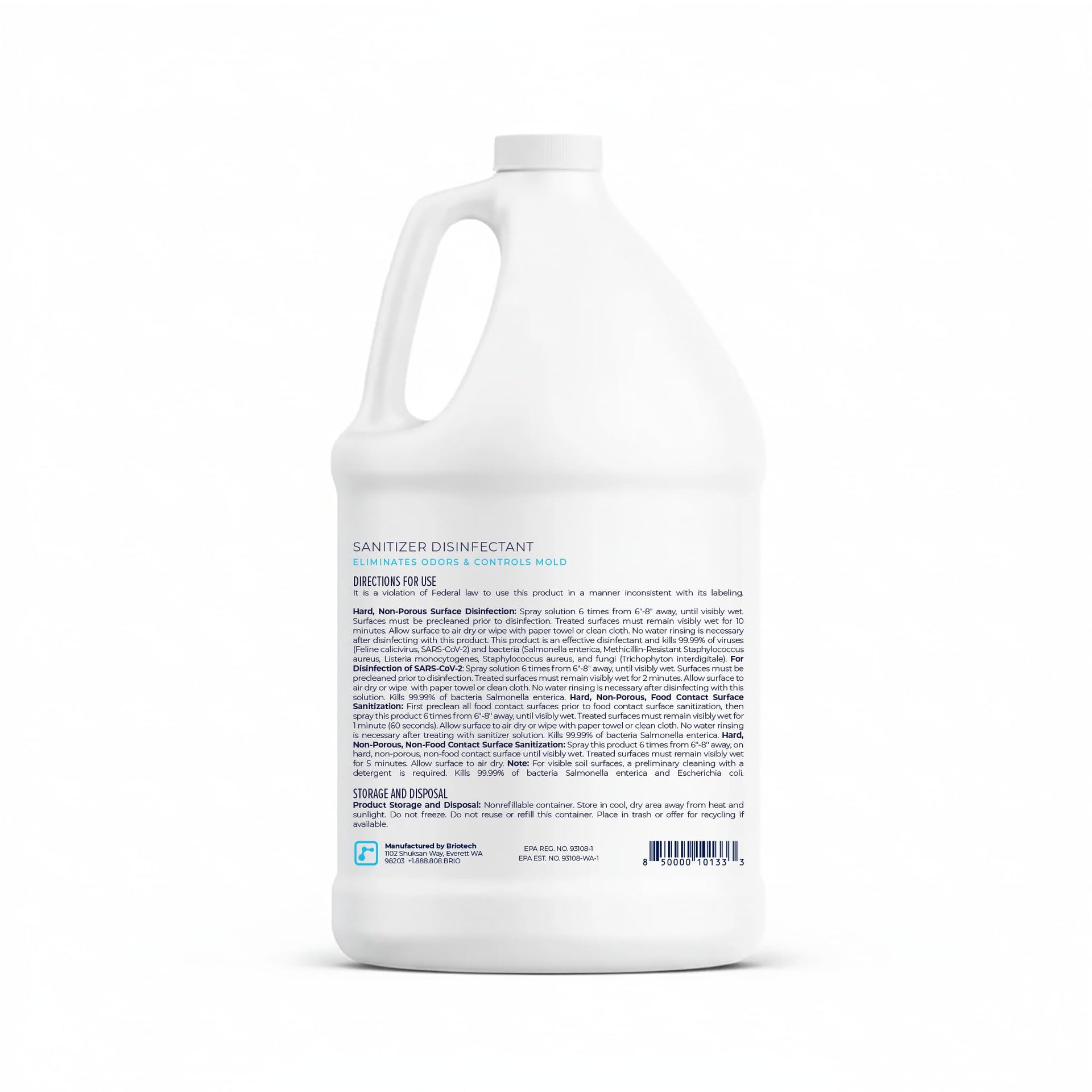 Sanitizer Disinfectant Hypochlorous (512 Fl Oz)