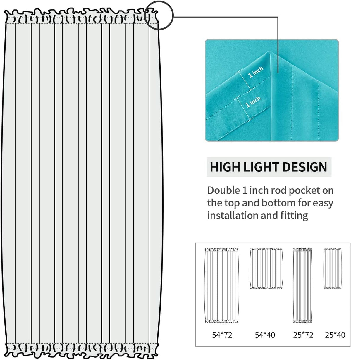 French Door Curtains