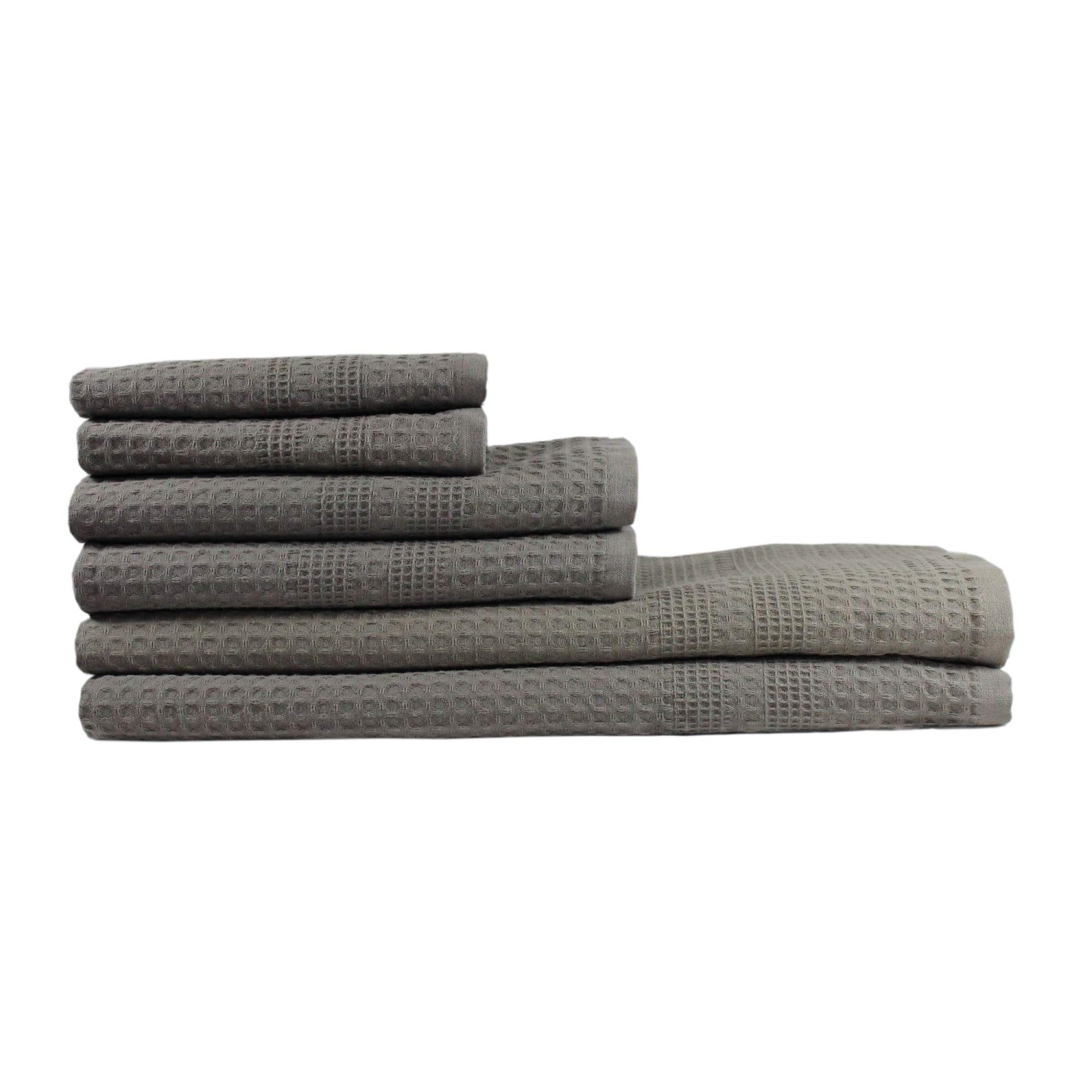 Waffle Towel Set Quick Dry Thin