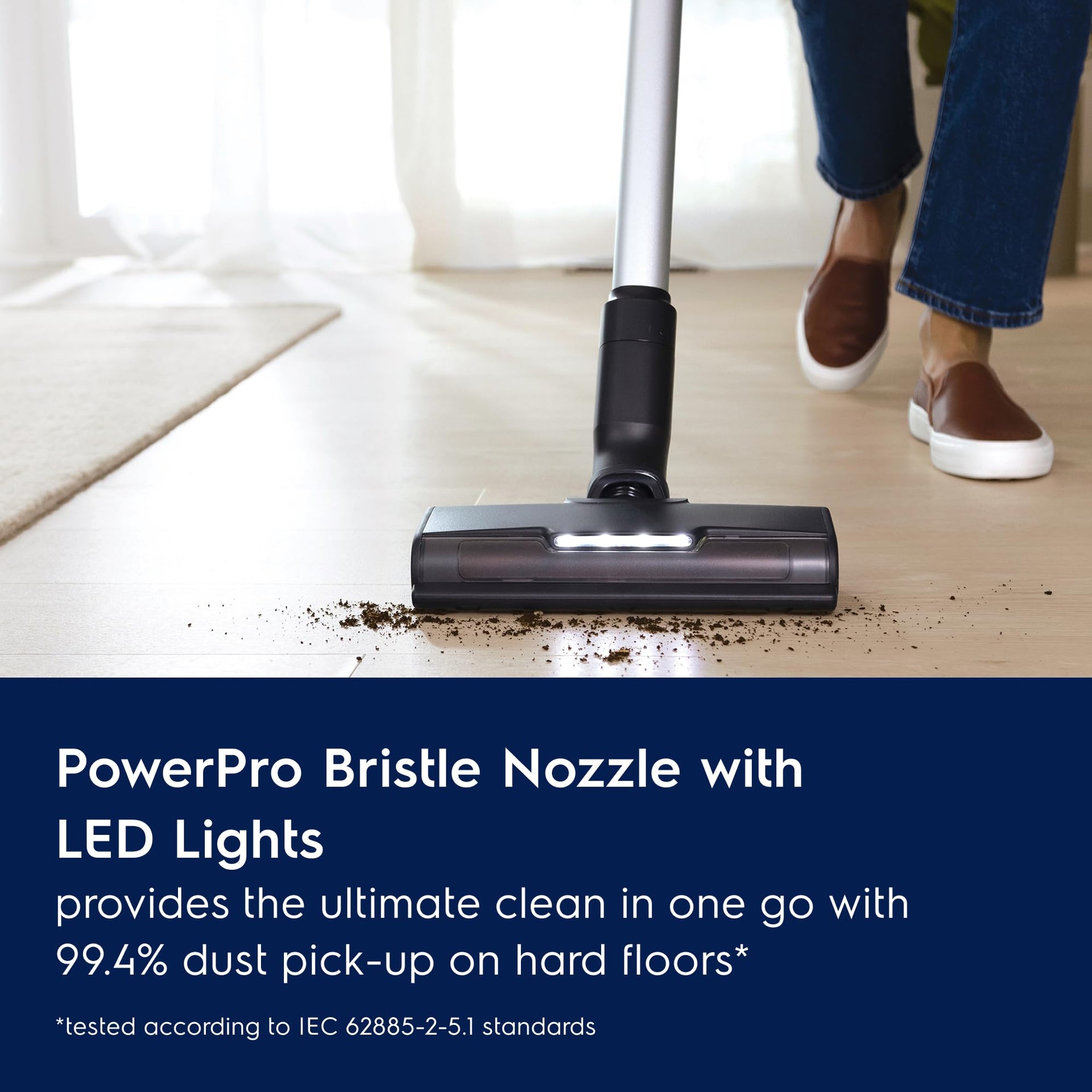 Ultimate600 Cordless Stick Vacuum with PowerPro Bristle Nozzle and Larger Dust Bin Capacity