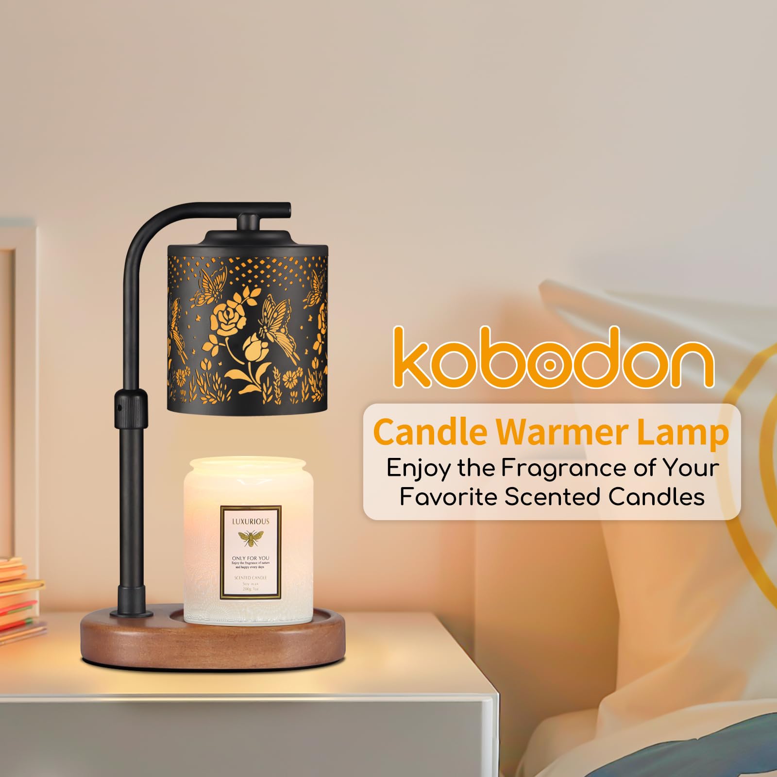 Butterfly Candle Warmer Lamp Birthday Gifts for Women Mom
