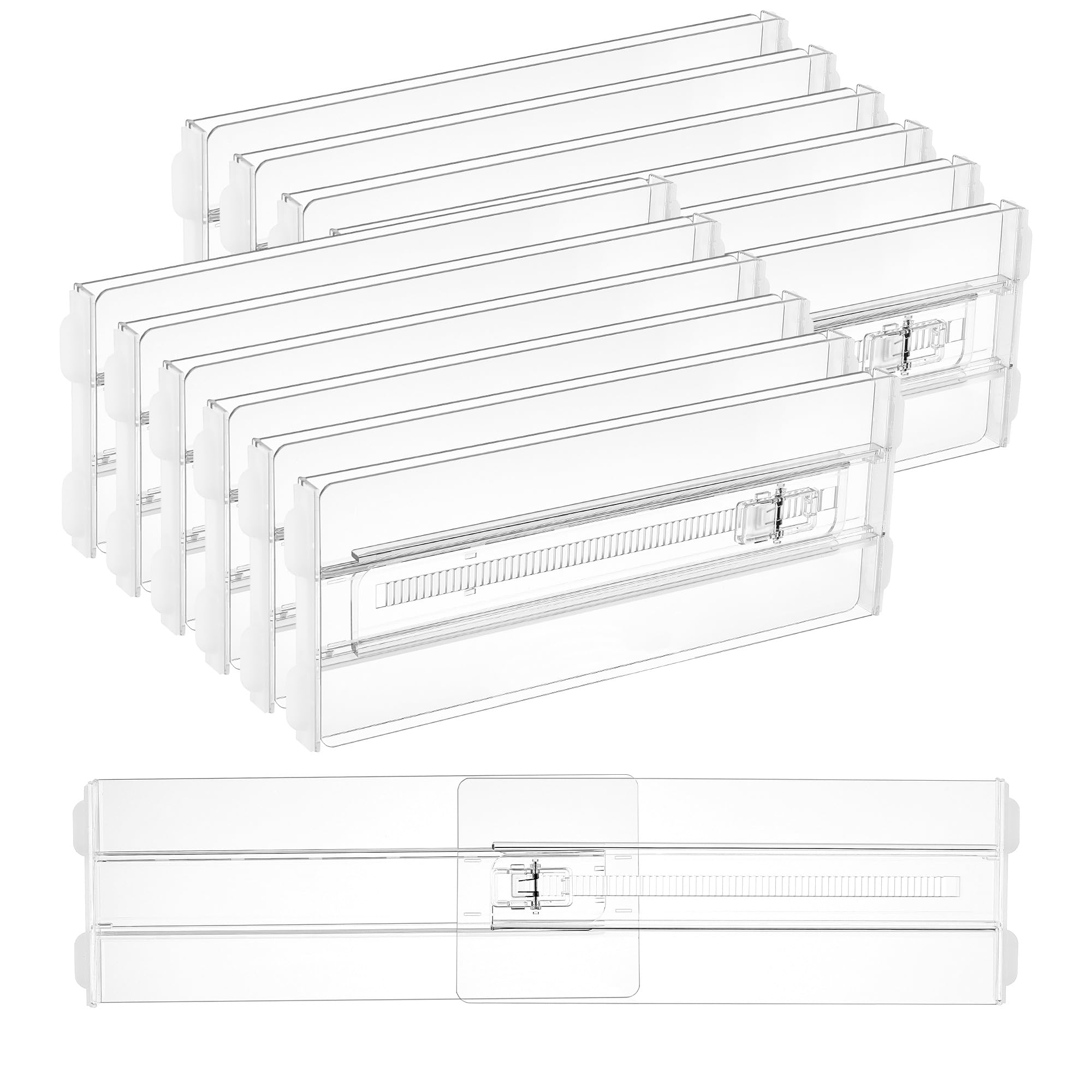 12 Pack Drawer Dividers for Clothes (12 Count)