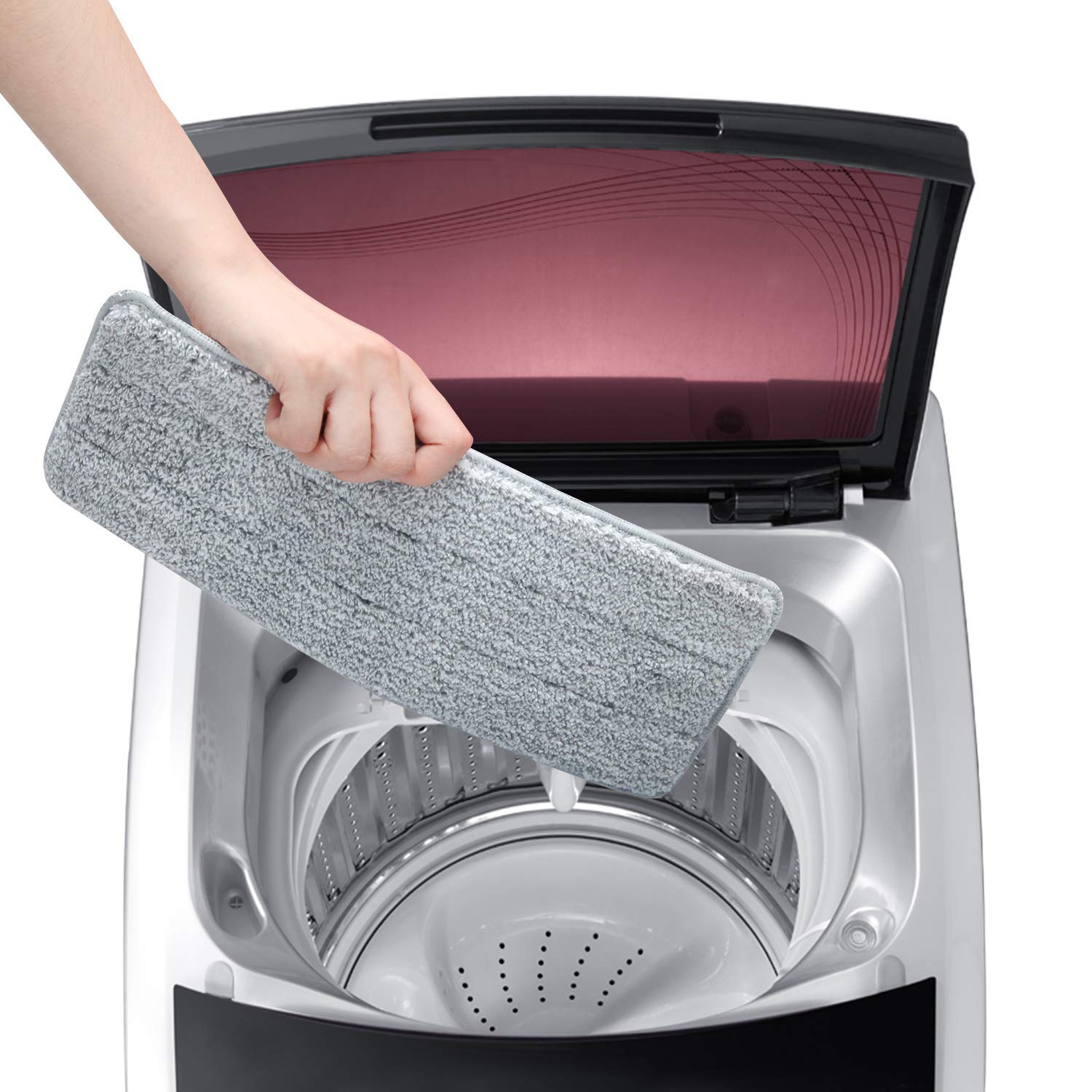 Bulletproof Microfiber Mop Replacement Heads