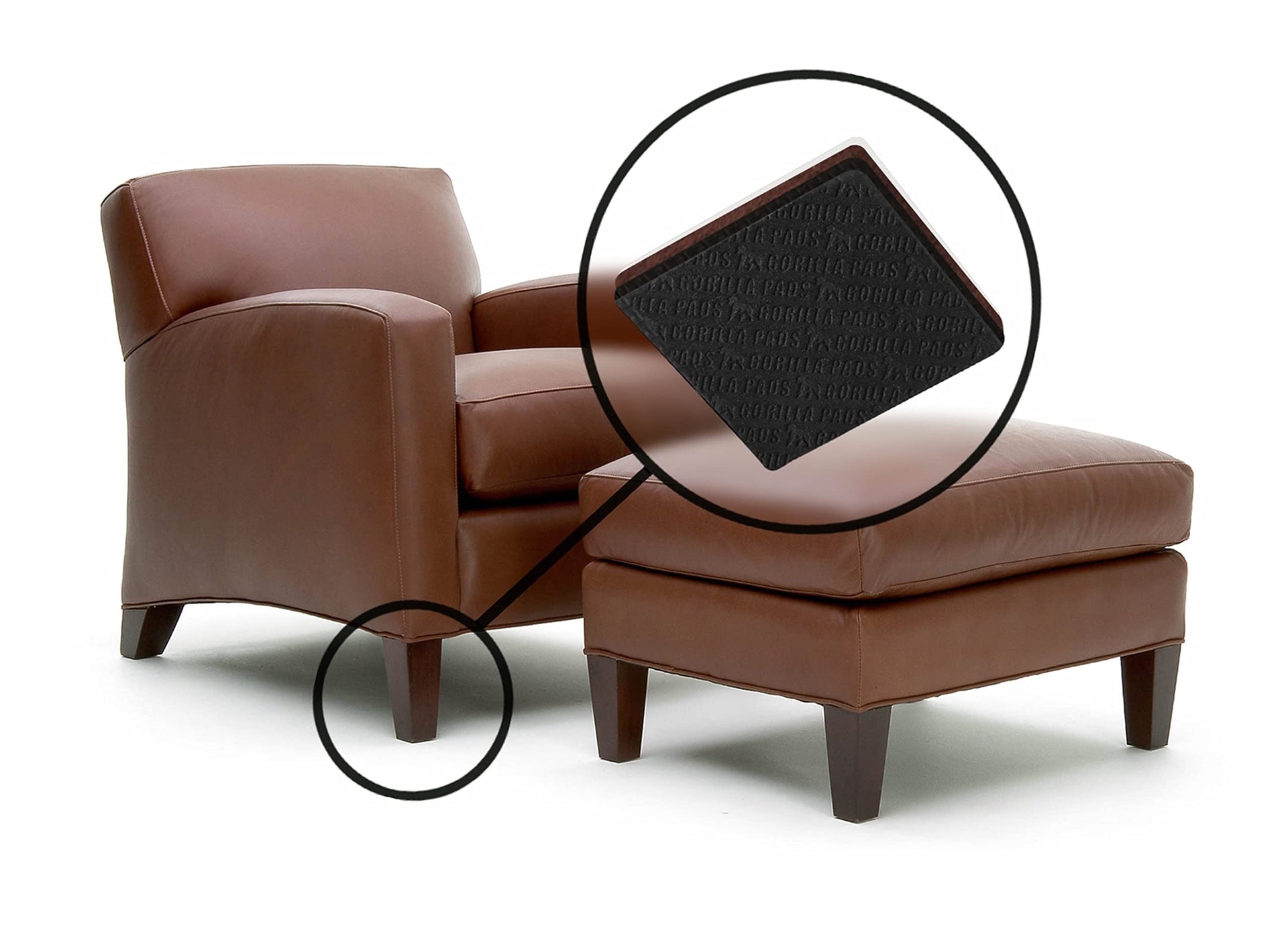 GorillaPads Non Slip Furniture Pads (8 Count)