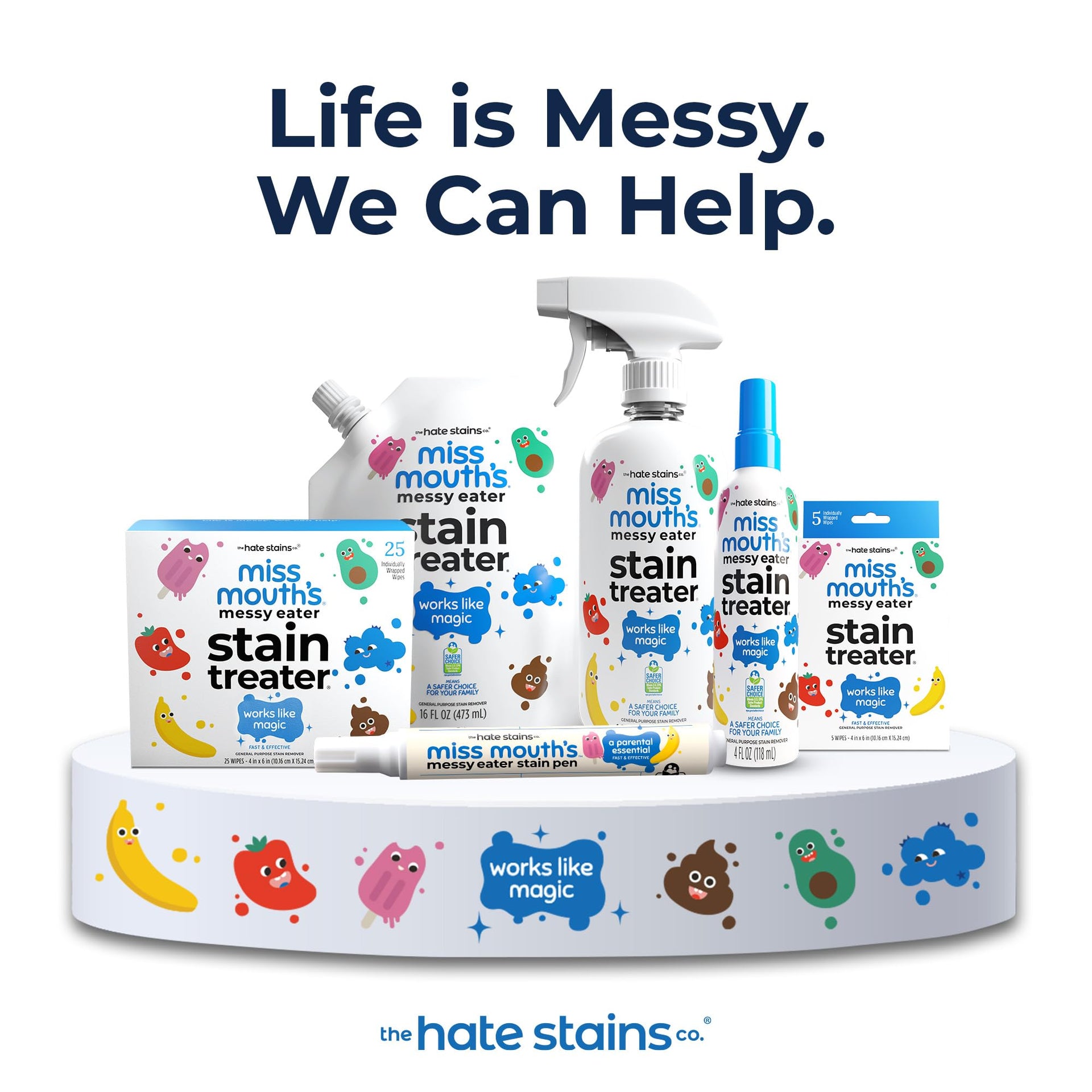 Messy Eater Stain Remover Pen (2 Fl Oz)