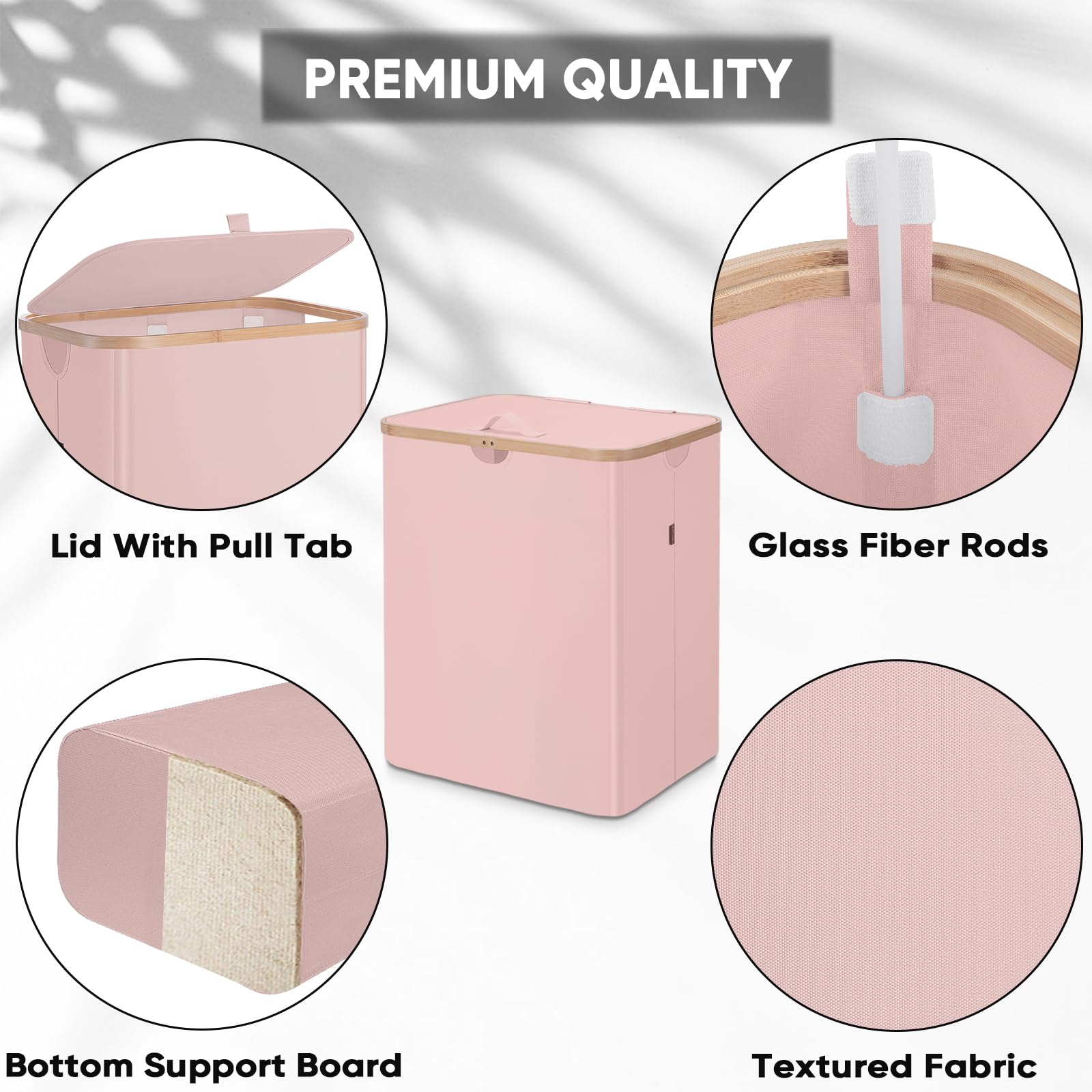 Laundry Hamper with Lid