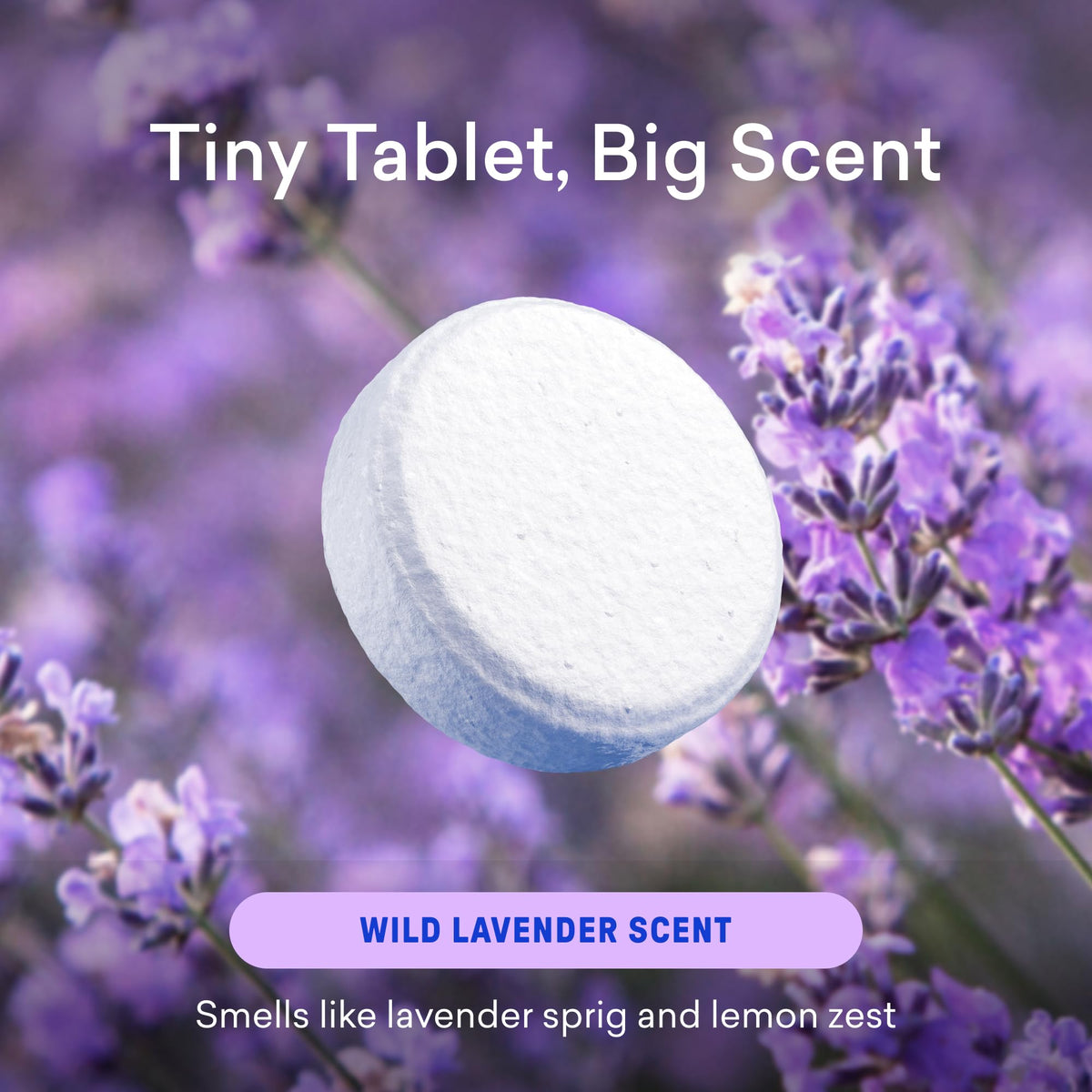 100% Plastic Free Toilet Bowl Cleaner Tablets Set (14 Count)