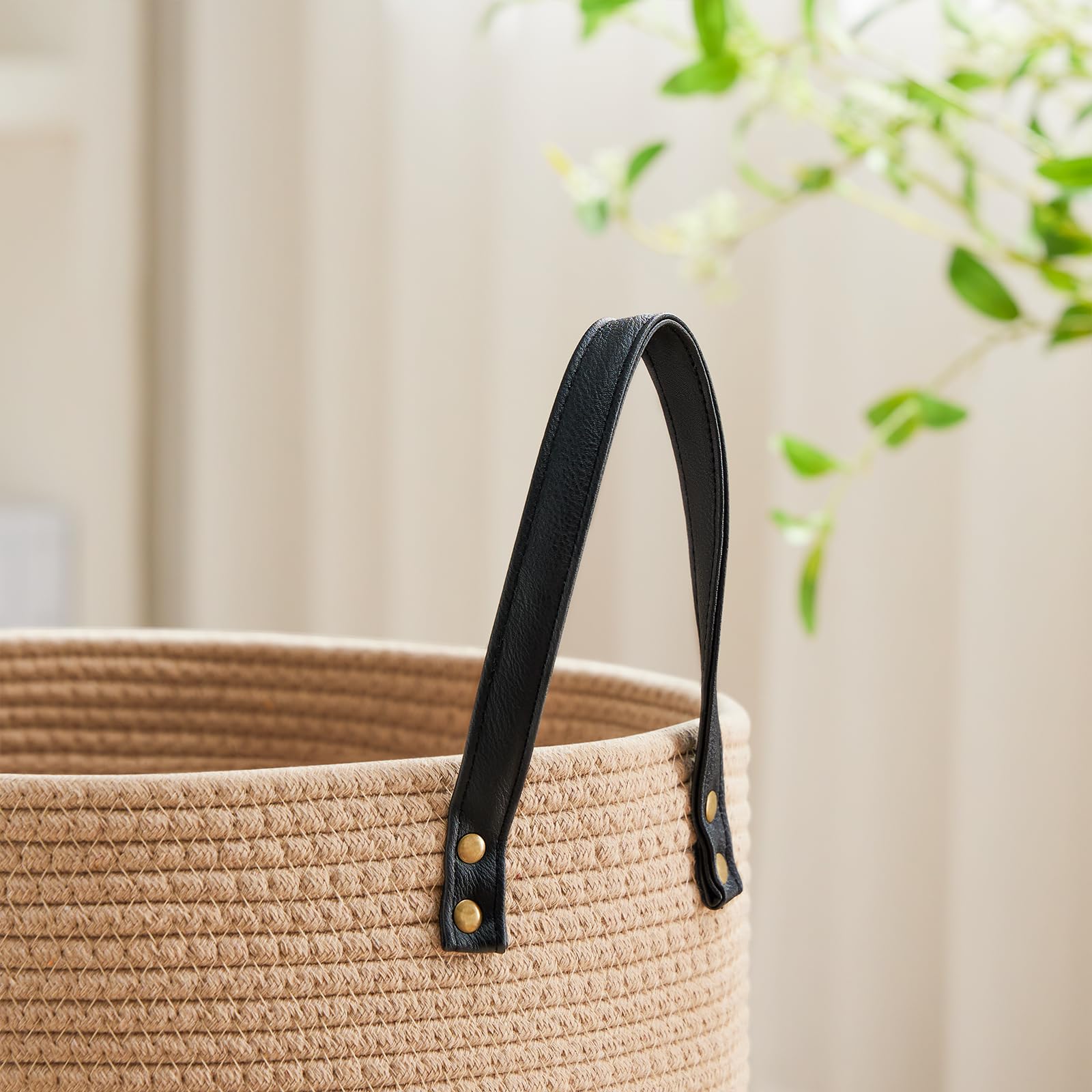 53L Tall Woven Rope Laundry Hamper (1792.1432 Fl Oz) - ModHome Supplies
