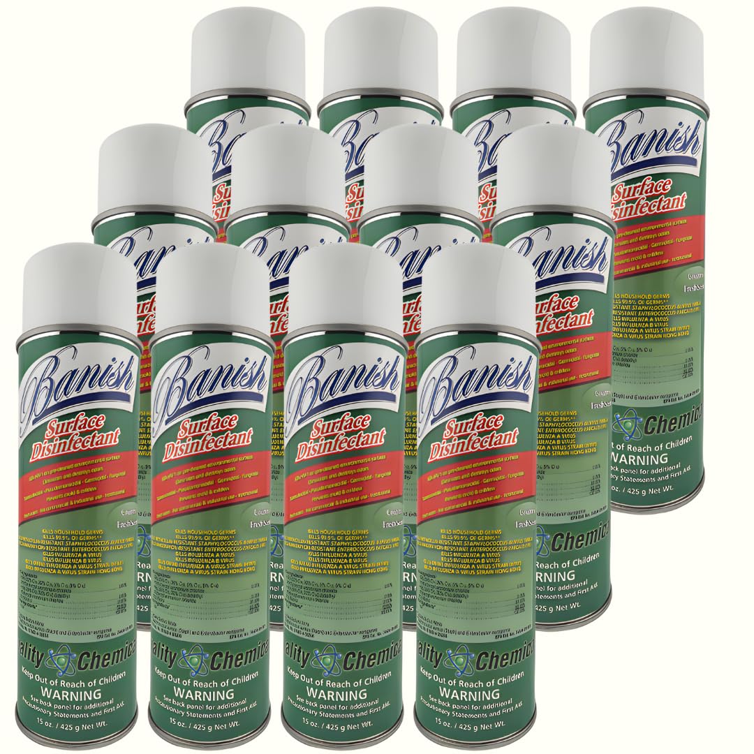Banish Disinfectant Spray (12 Count)