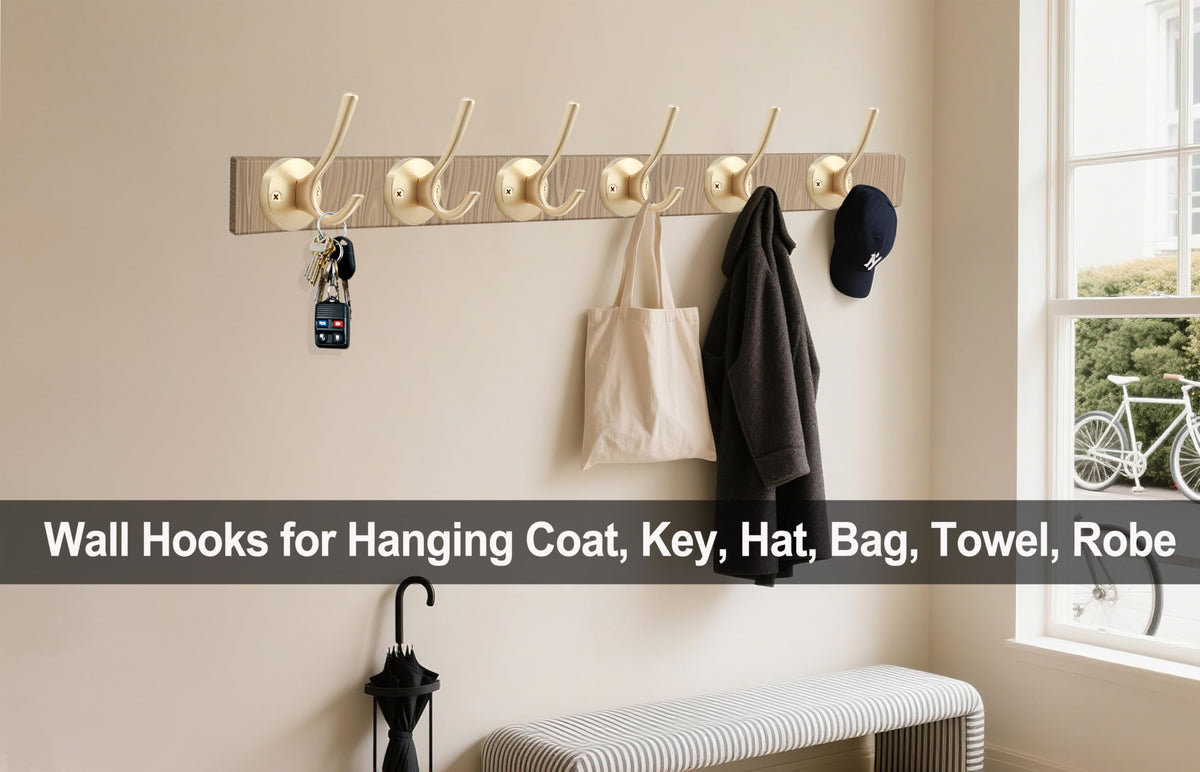 Gold Wall Hooks