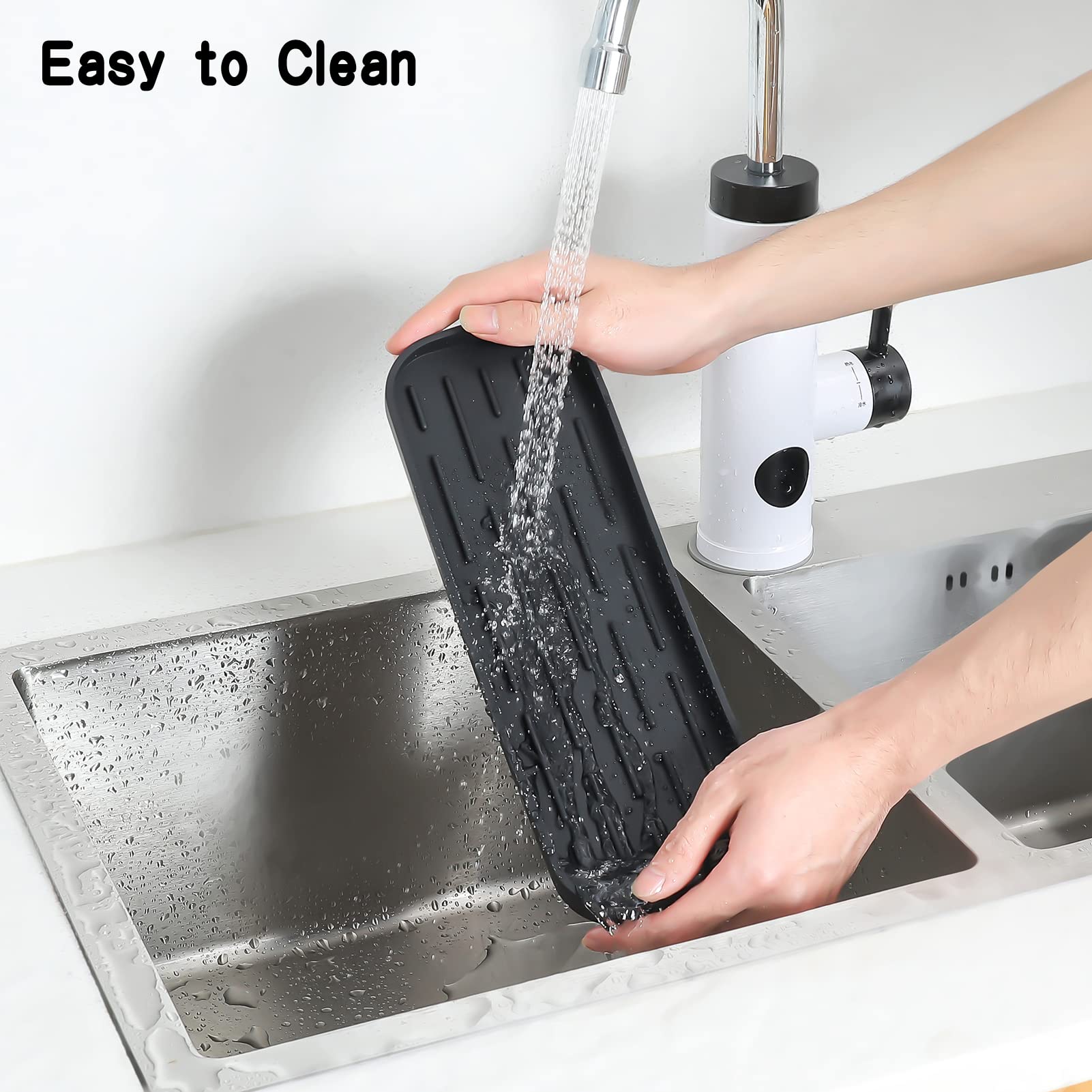 Silicone Kitchen Sink Organizer Tray for Multiple Usage