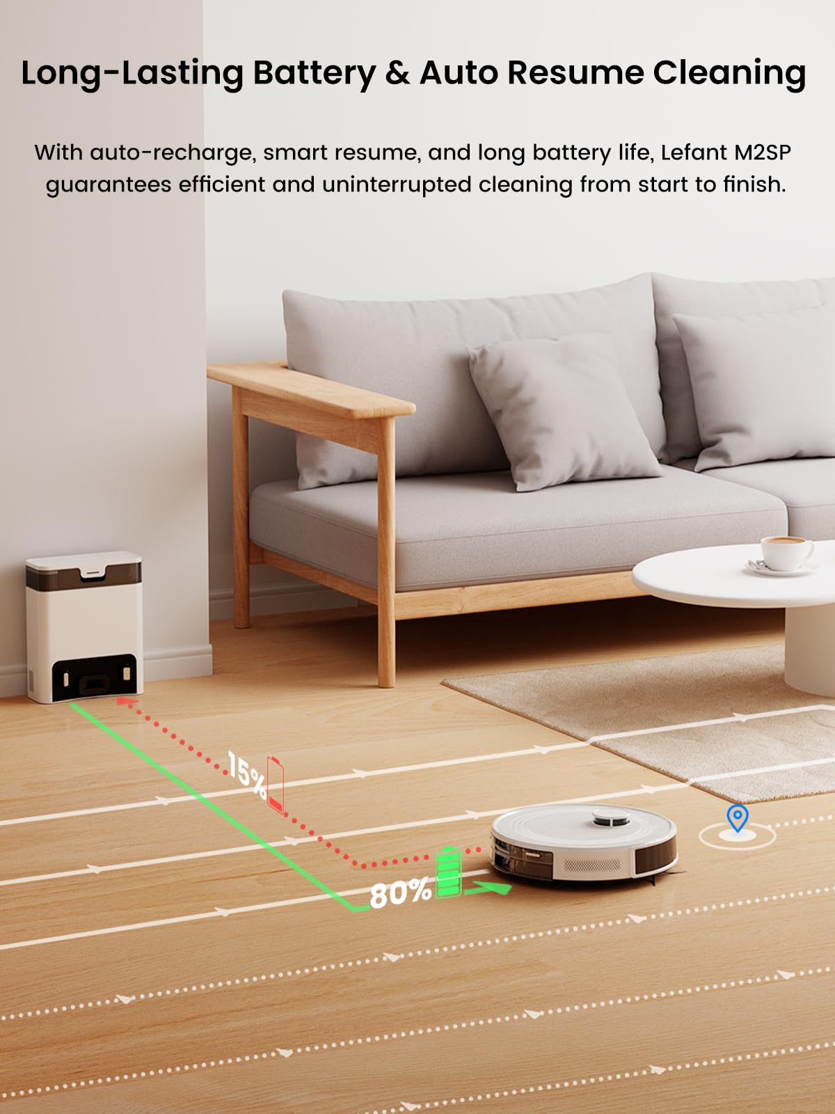 Robot Vacuum and Mop Combo