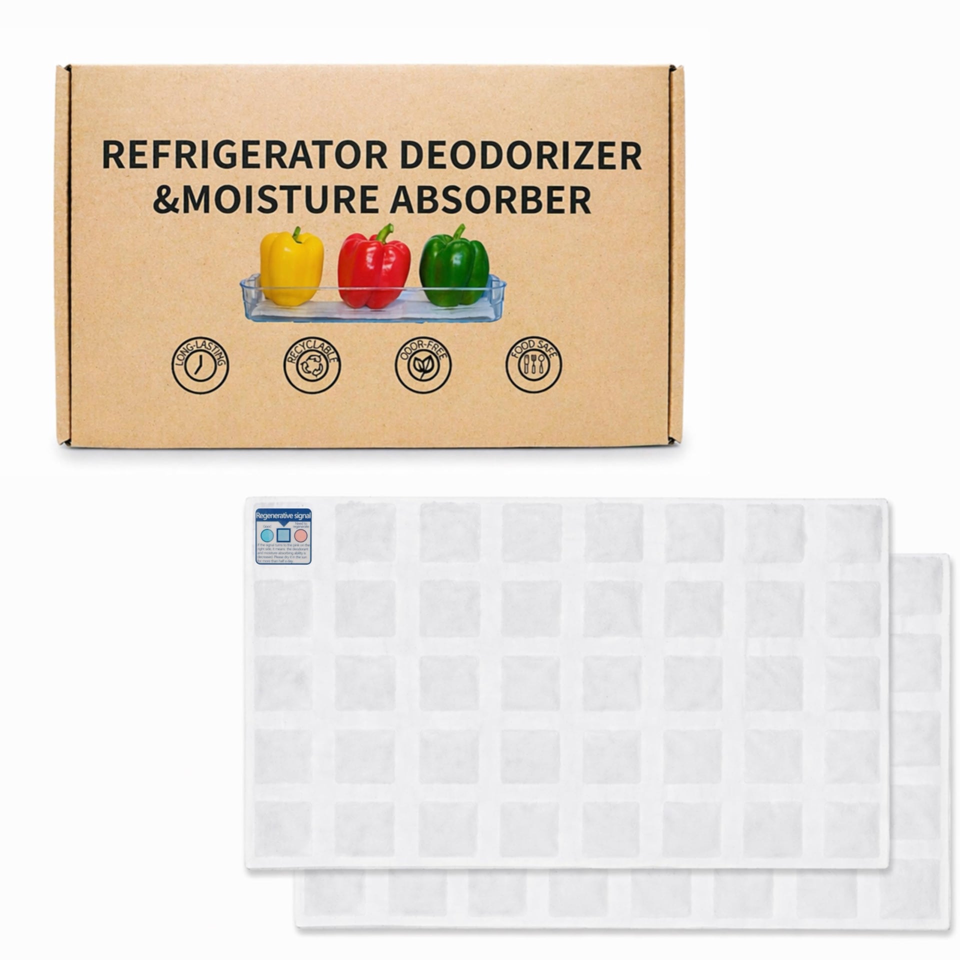 Rechargeable Refrigerator Deodorizer (2 Count)