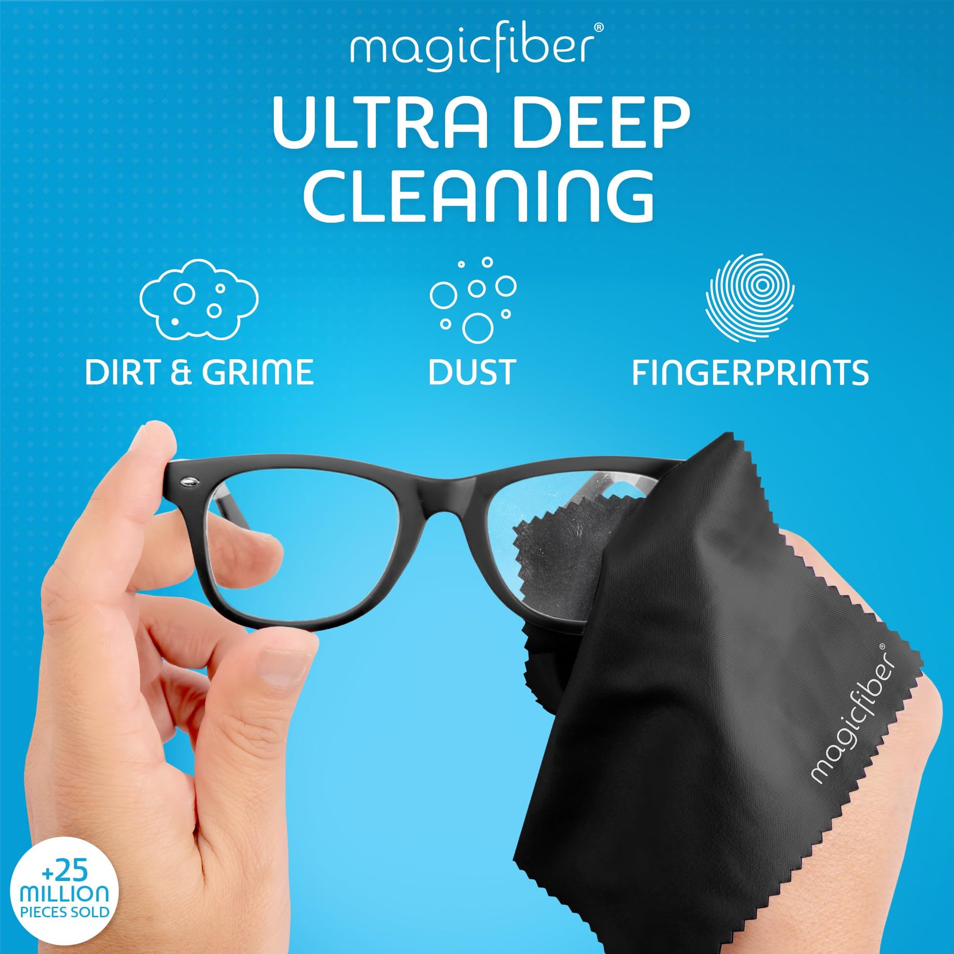Glasses Cleaner Spray & Cloth Kit