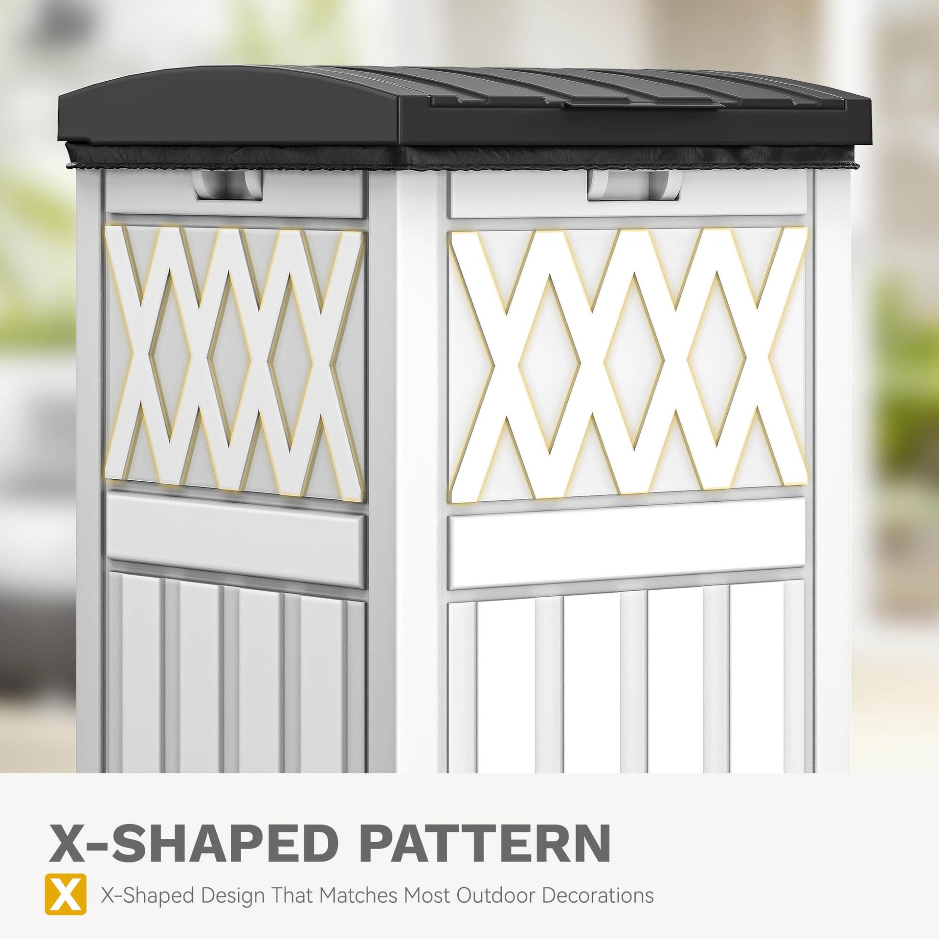 36 Gallon Outdoor Trash Can