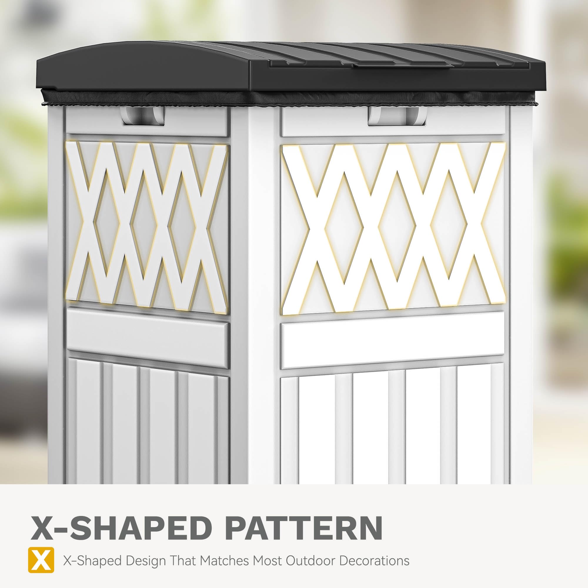 36 Gallon Outdoor Trash Can
