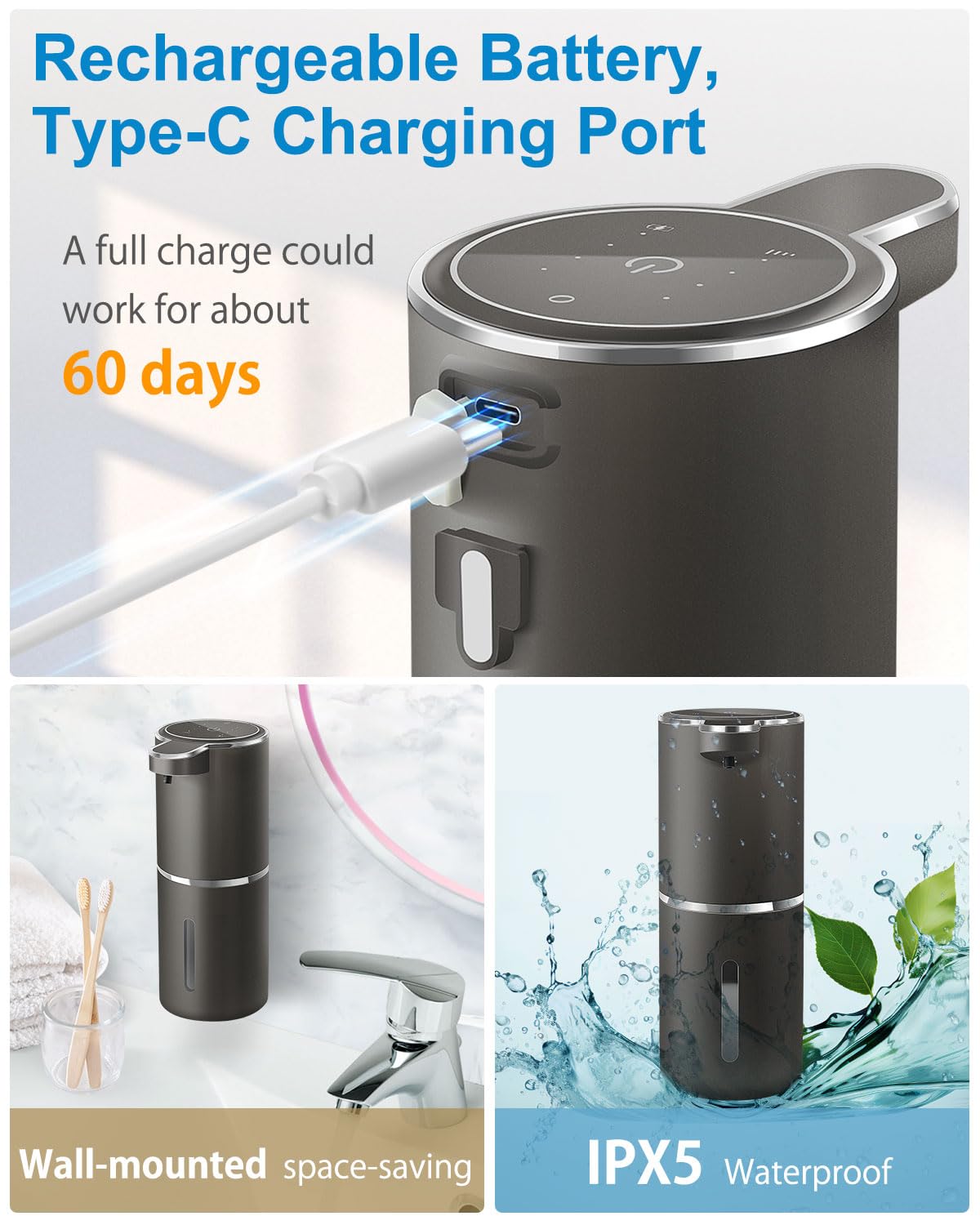 Automatic Foaming Soap Dispenser