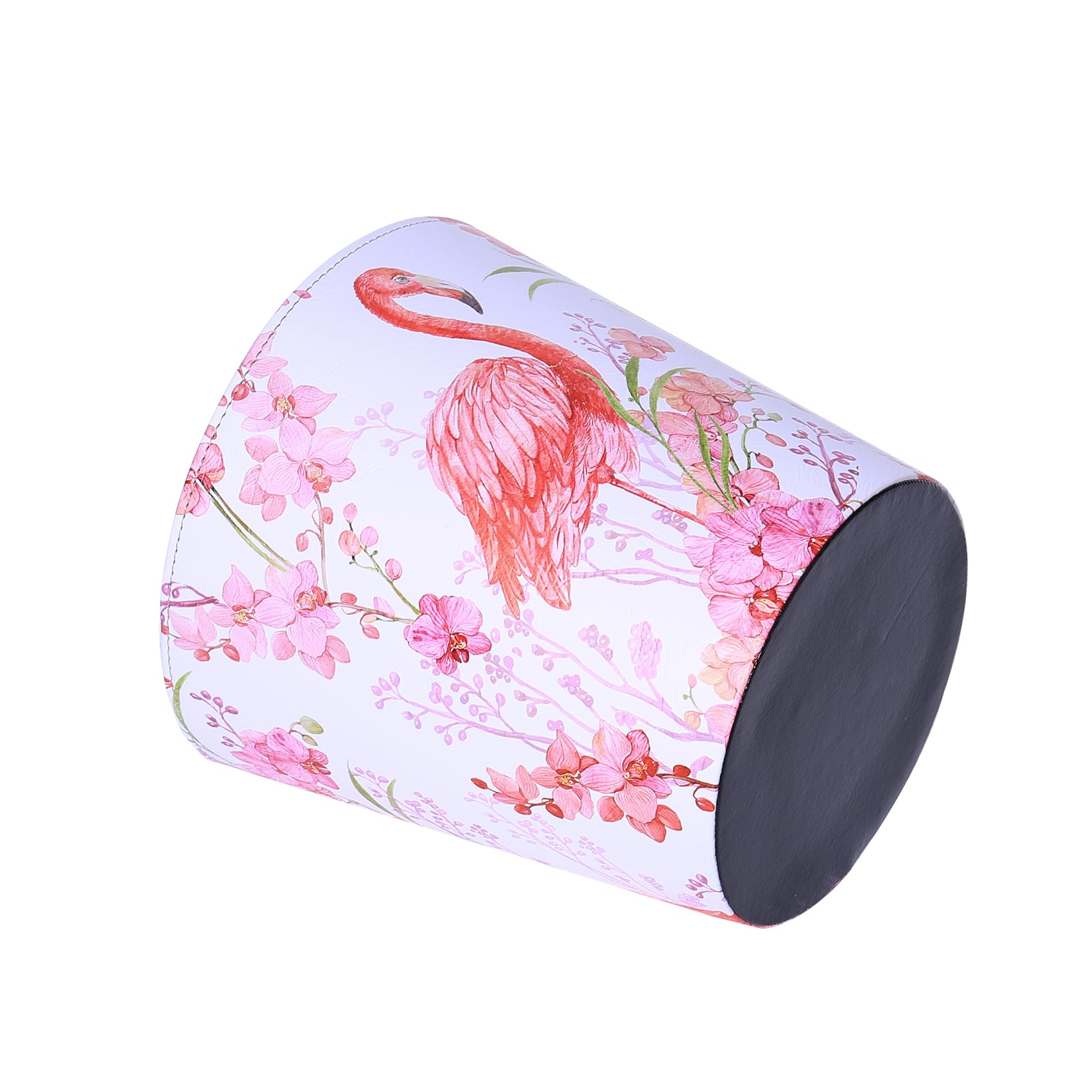 PU Leather Small Trash Can Wastebasket