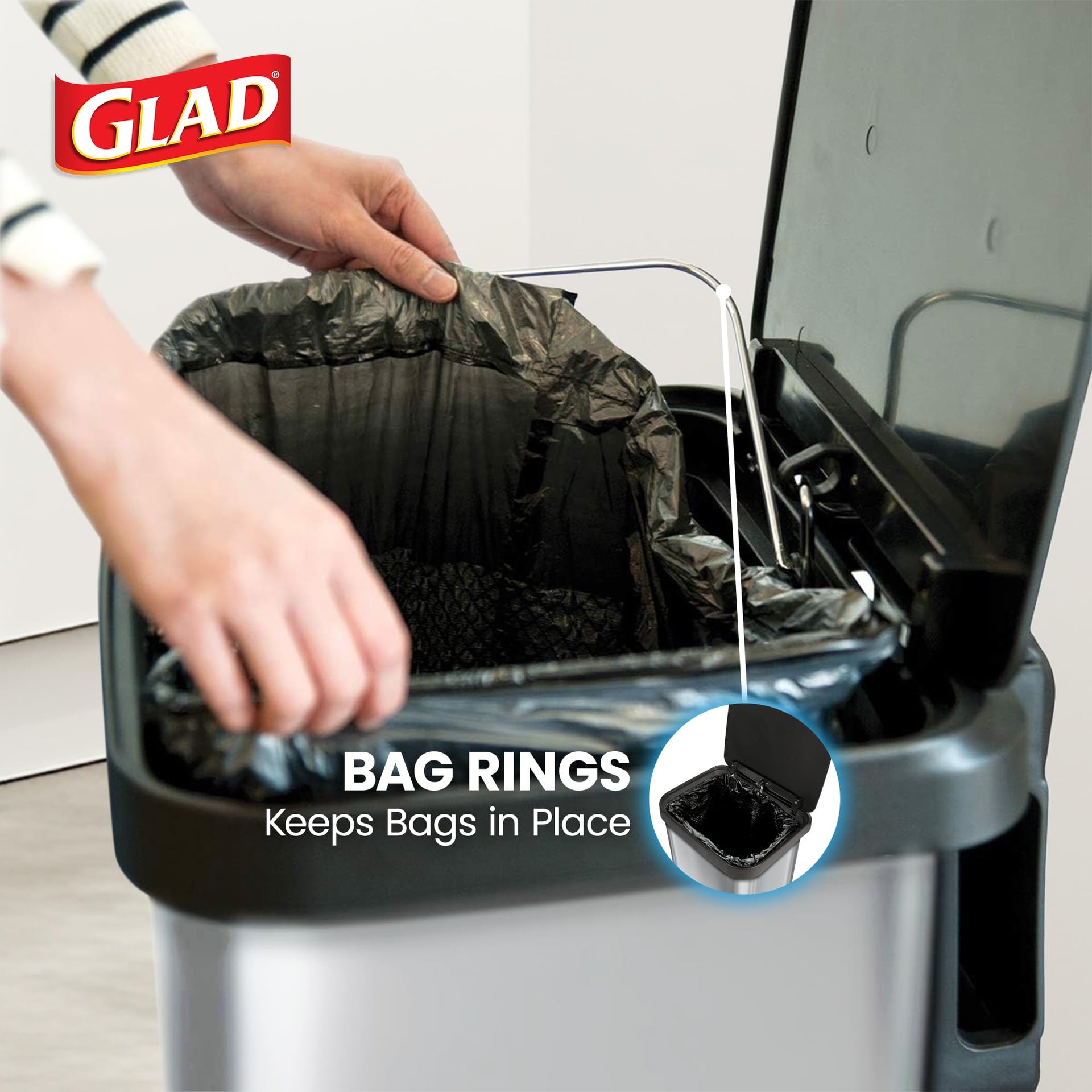 Stainless Steel Trash Can