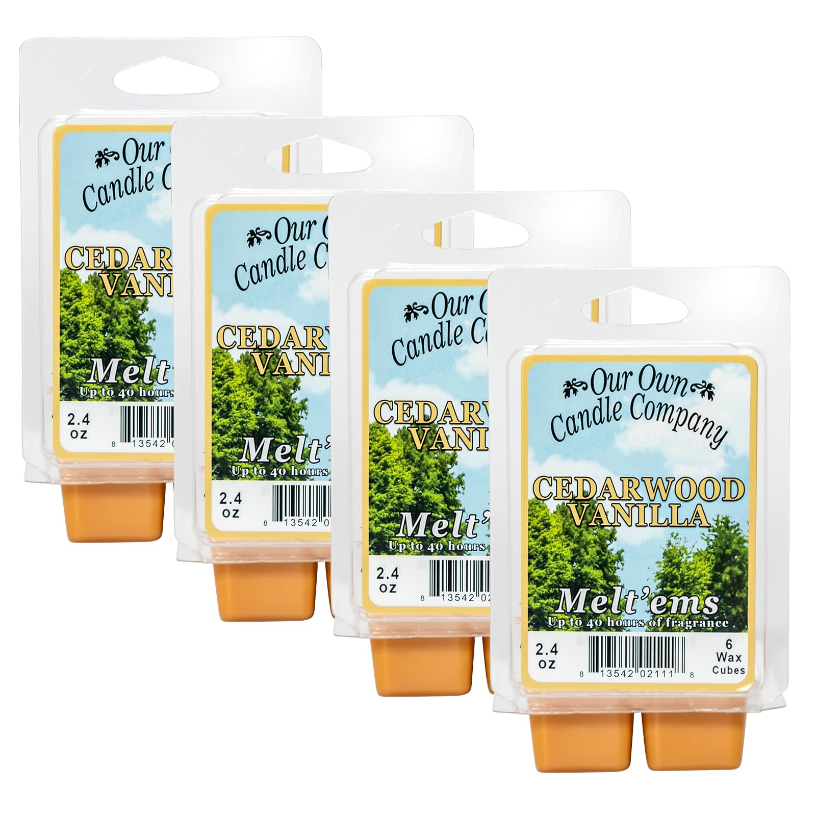 Cedarwood Vanilla Wax Melts (9.6 Ounce)