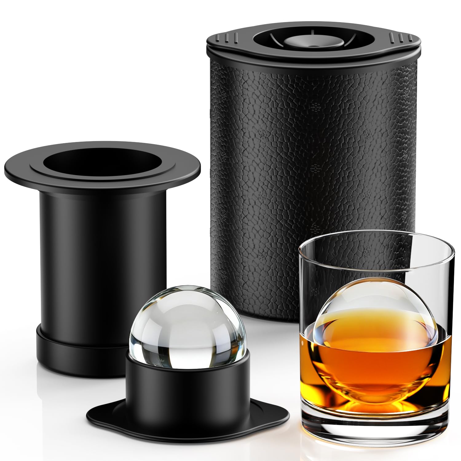 Clear Ice Ball Maker for Whiskey