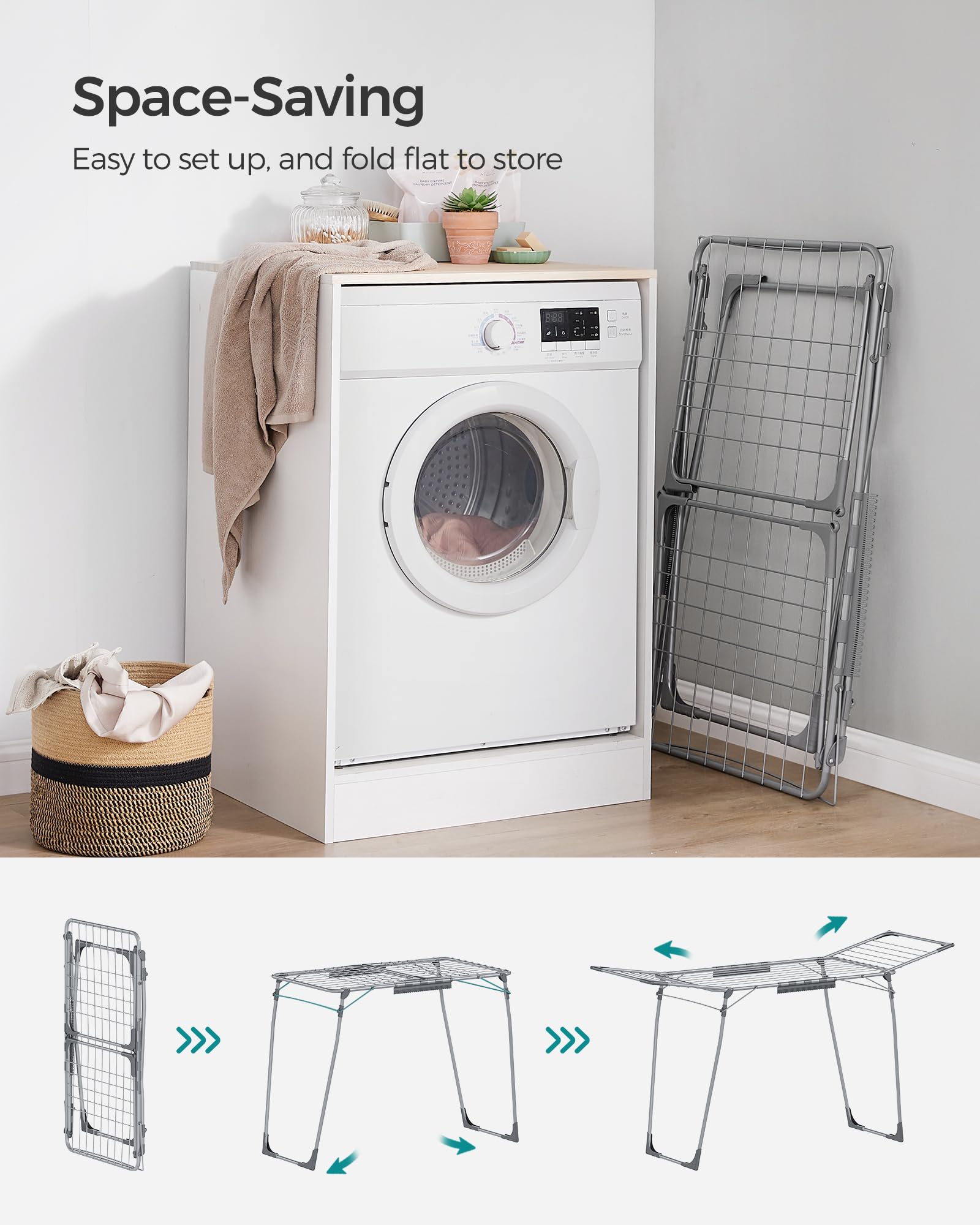 Clothes Drying Rack Foldable