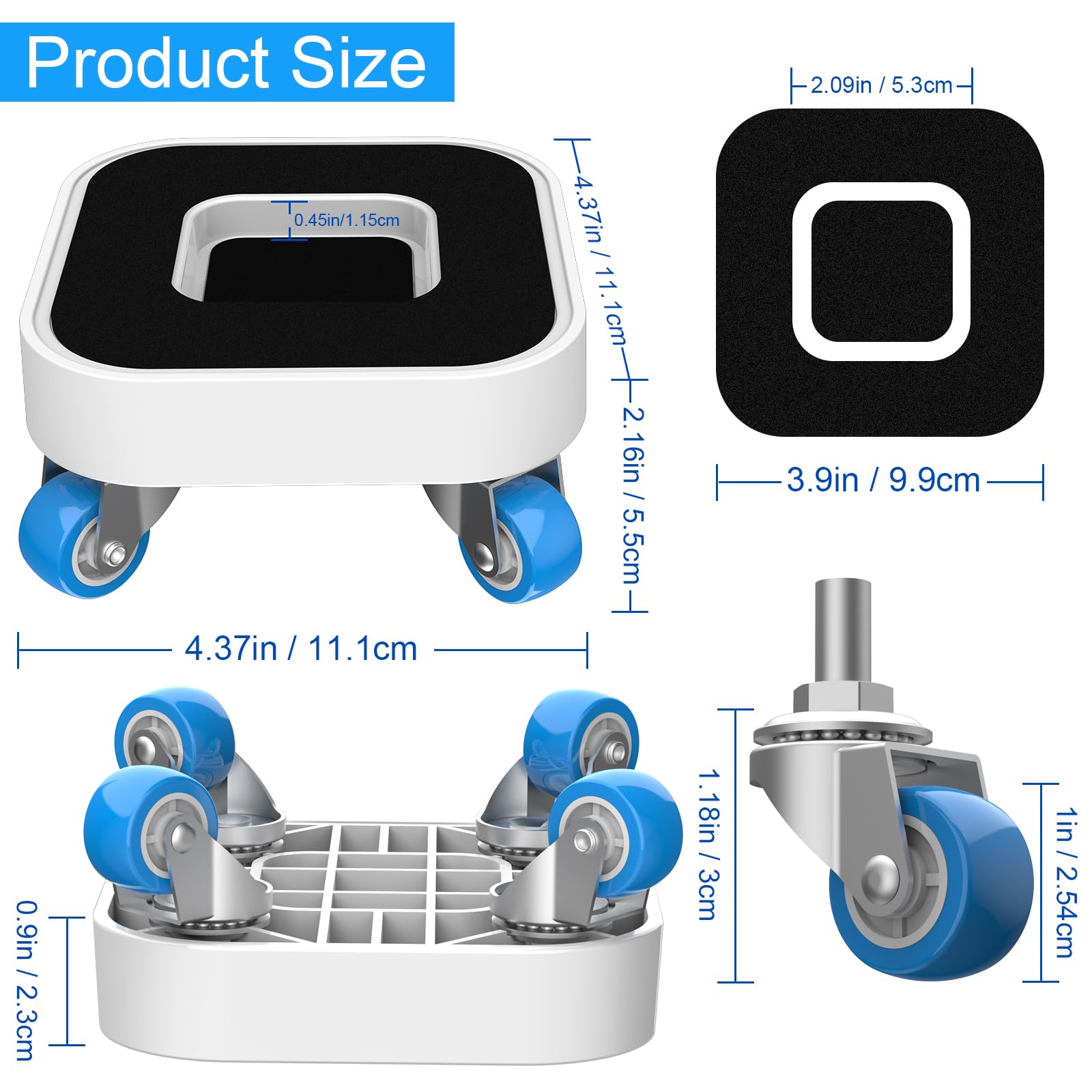 New Upgrade Furniture Sliders (4 Count)